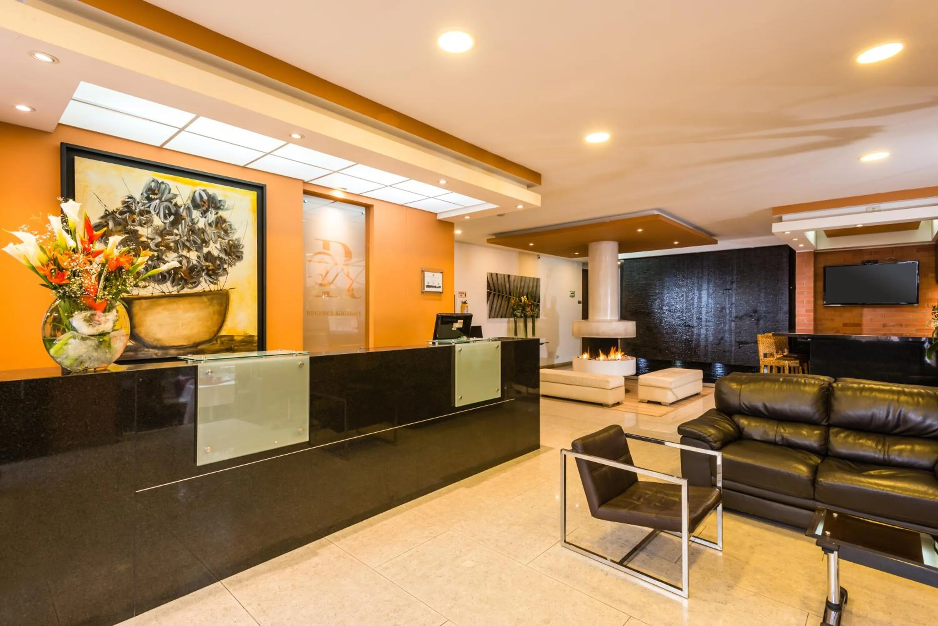 Lobby or reception in Hotel Apartamentos Regency La Feria