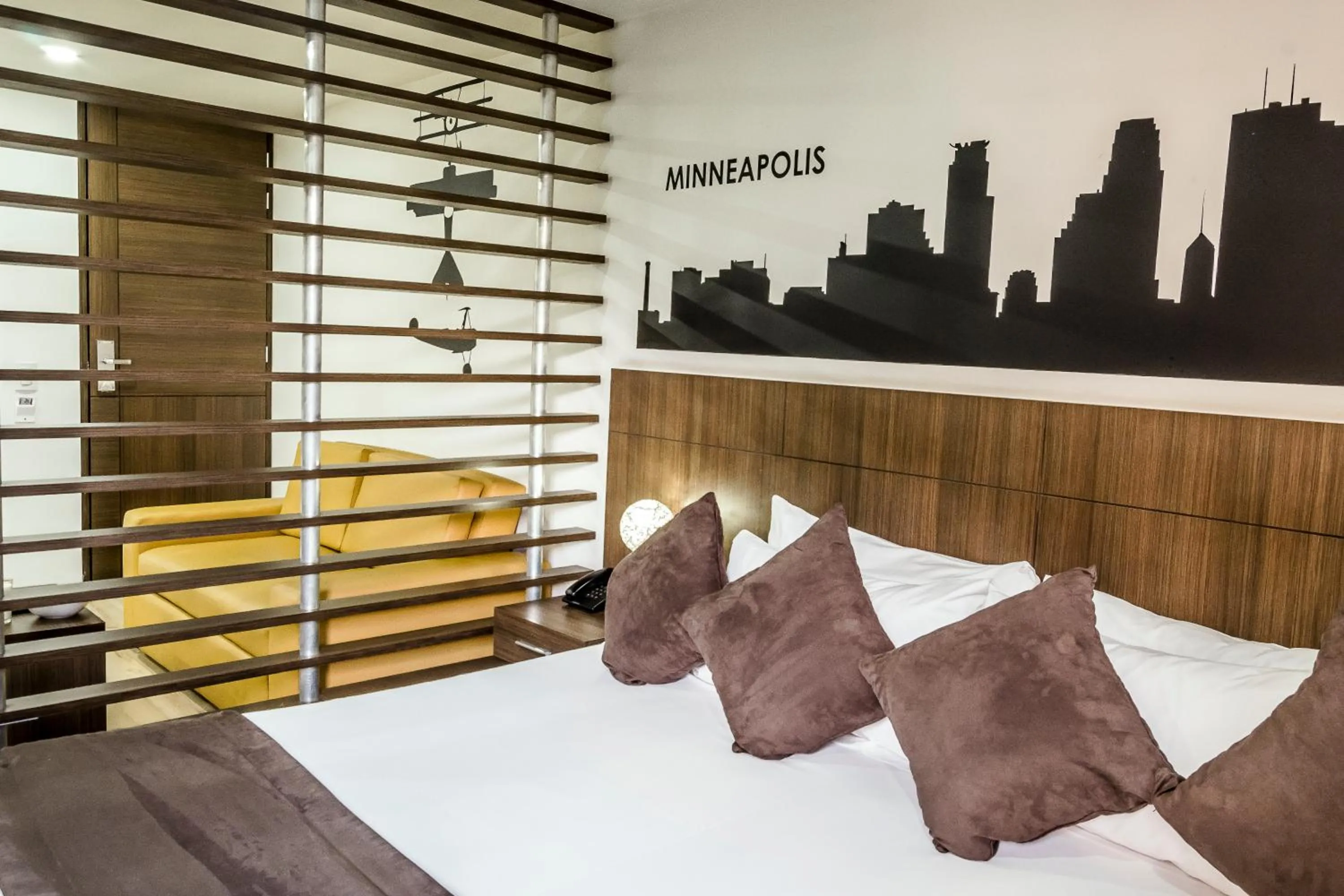 Bed in Hotel Apartamentos Regency La Feria