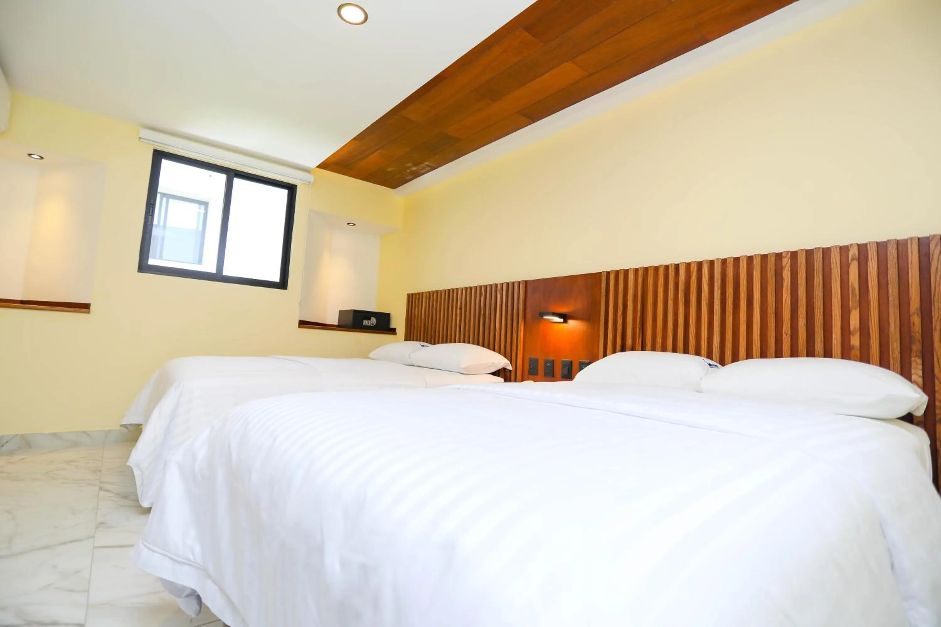 Bed in Hotel Parador