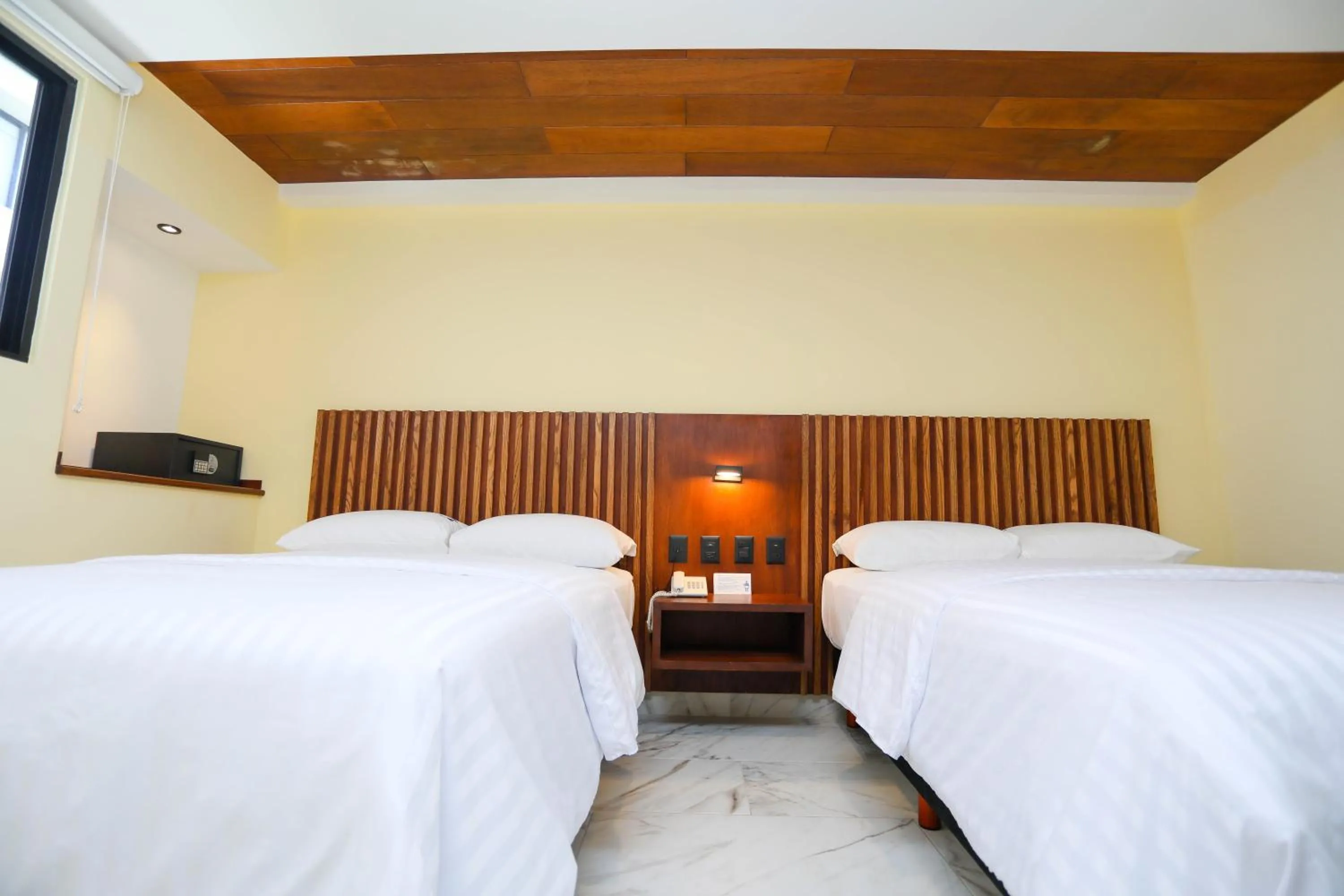 Bed in Hotel Parador