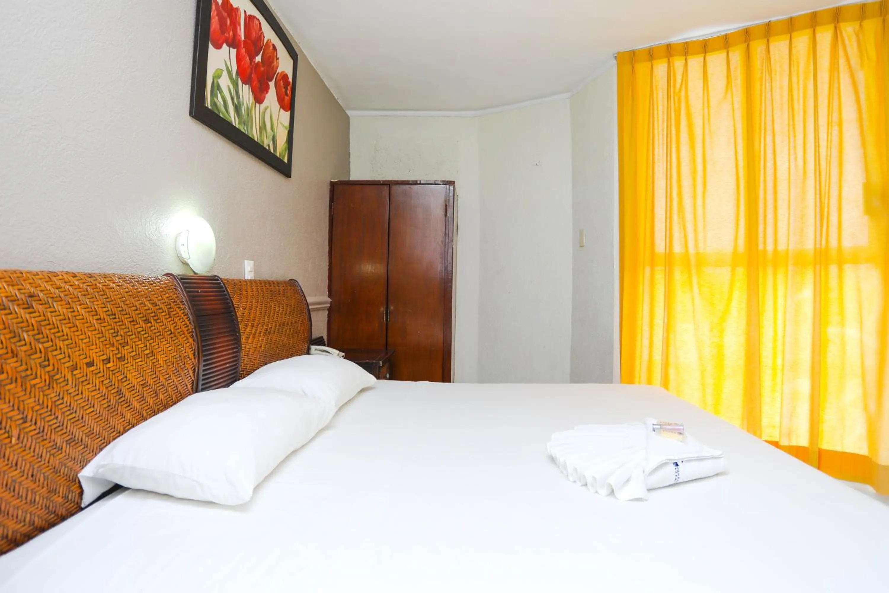 Bed in Hotel Parador