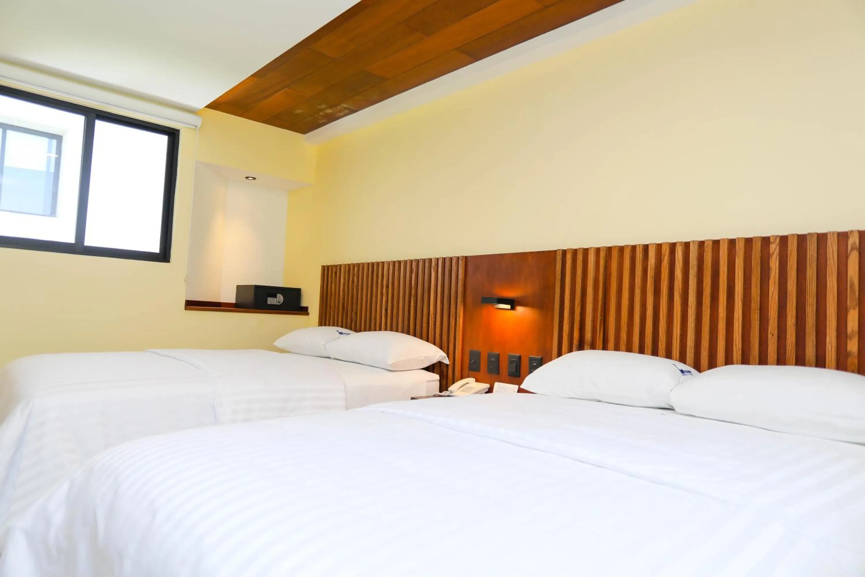 Bed in Hotel Parador