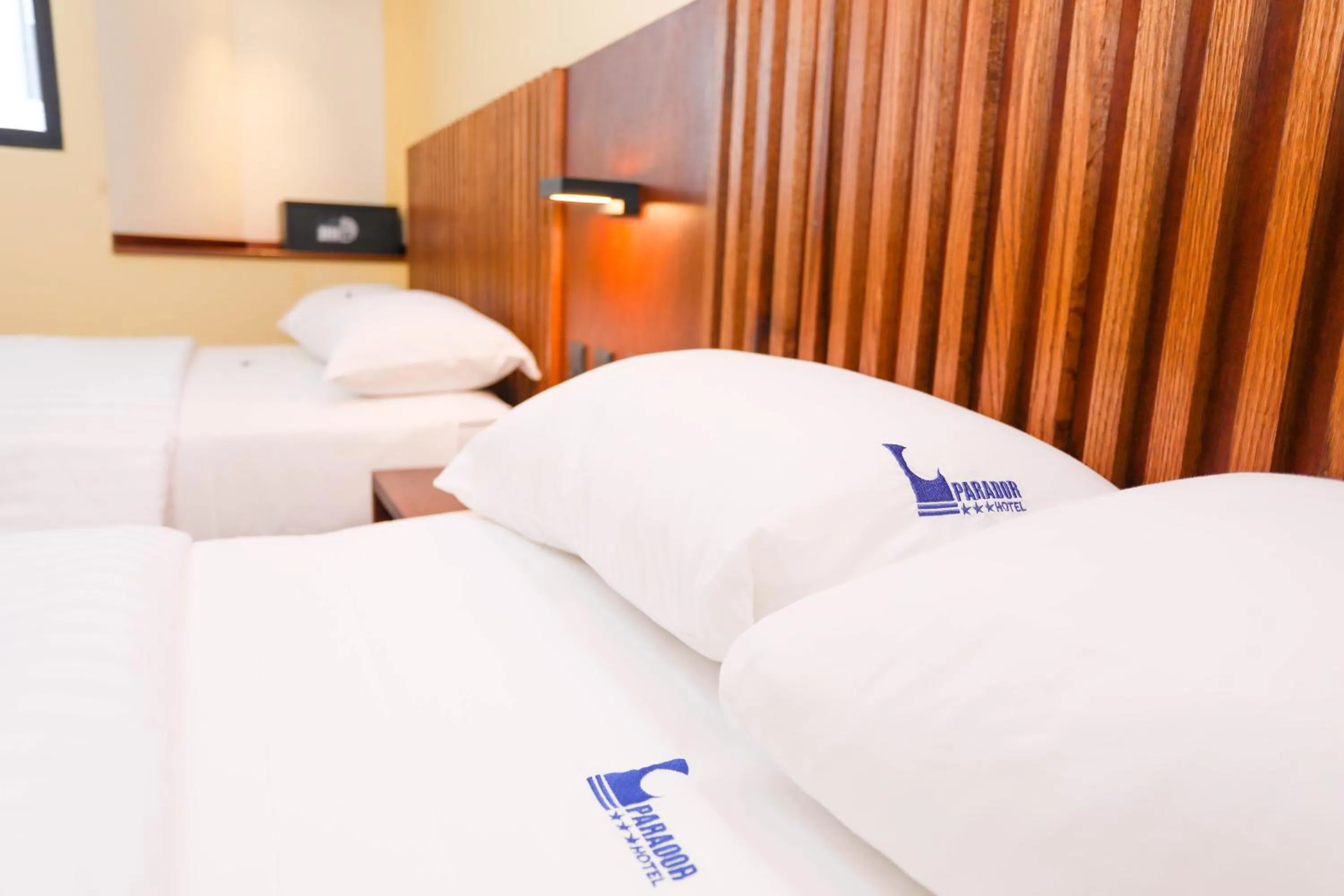 Bed in Hotel Parador