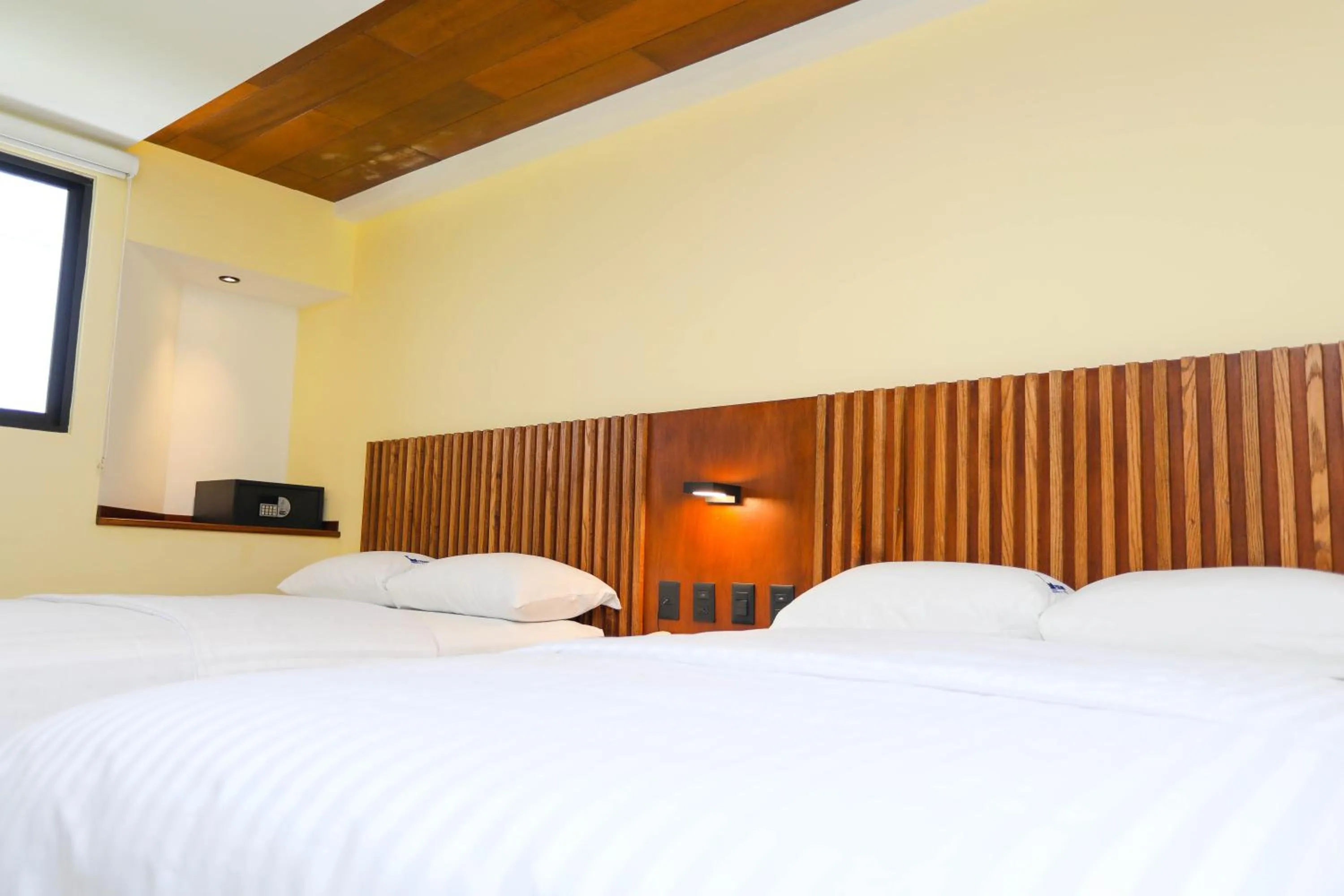 Bed in Hotel Parador