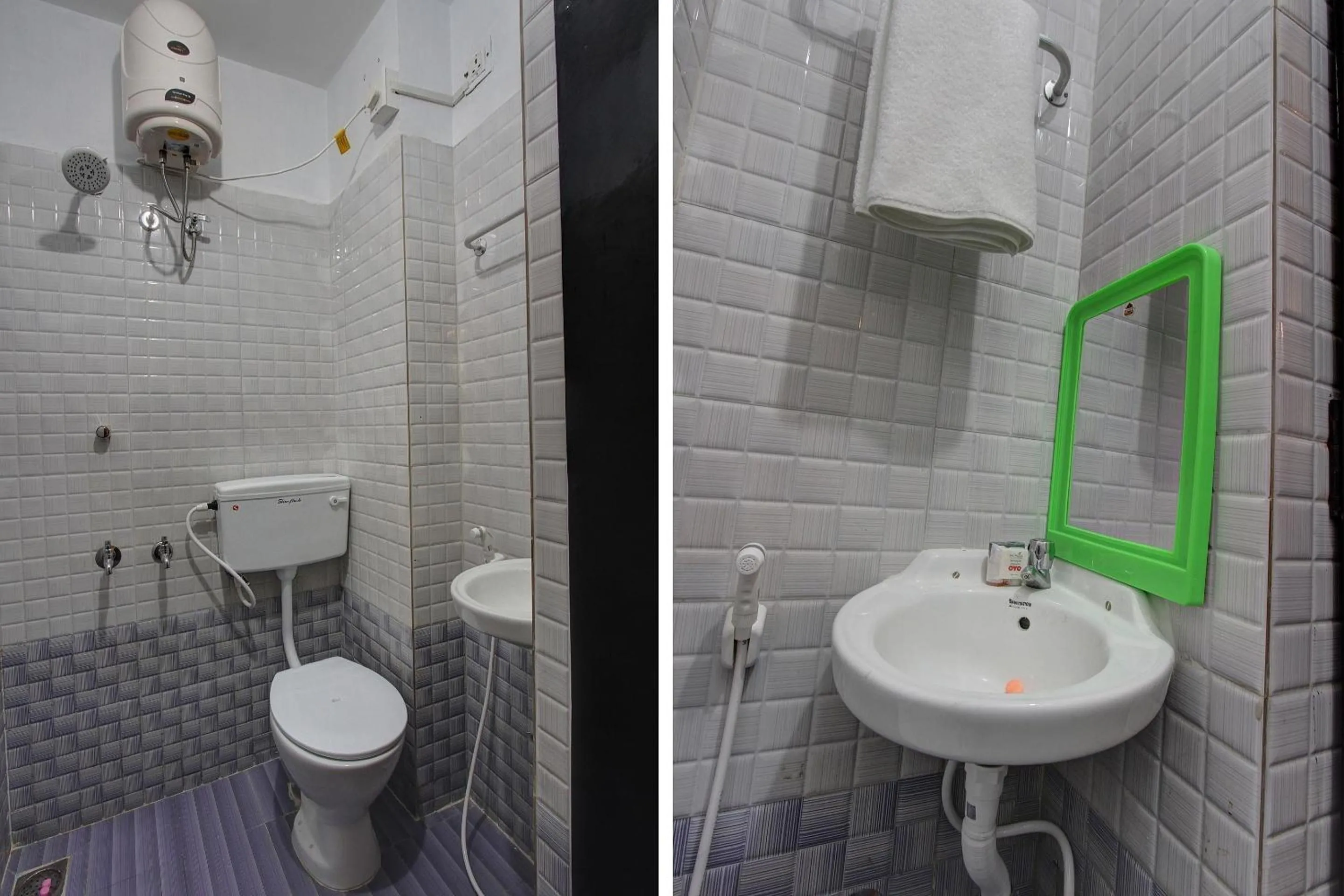 Bathroom in Hotel O by OYO roomz