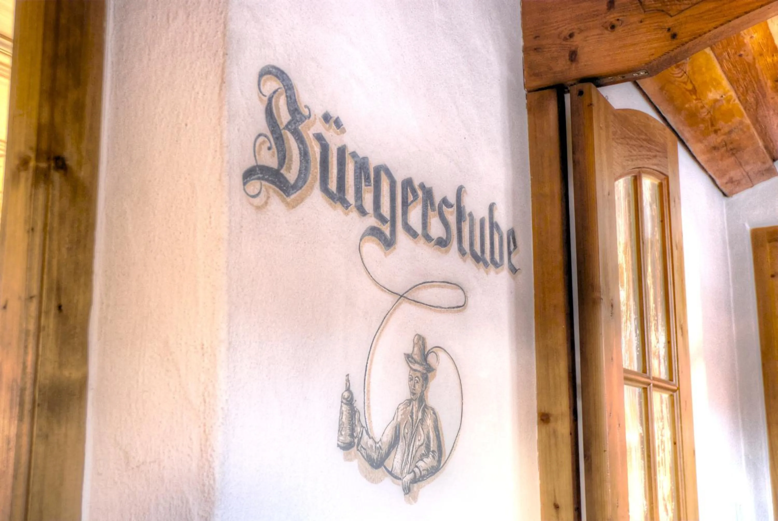 Decorative detail in Hotel Hölzer Bräu by Lehmann Hotels