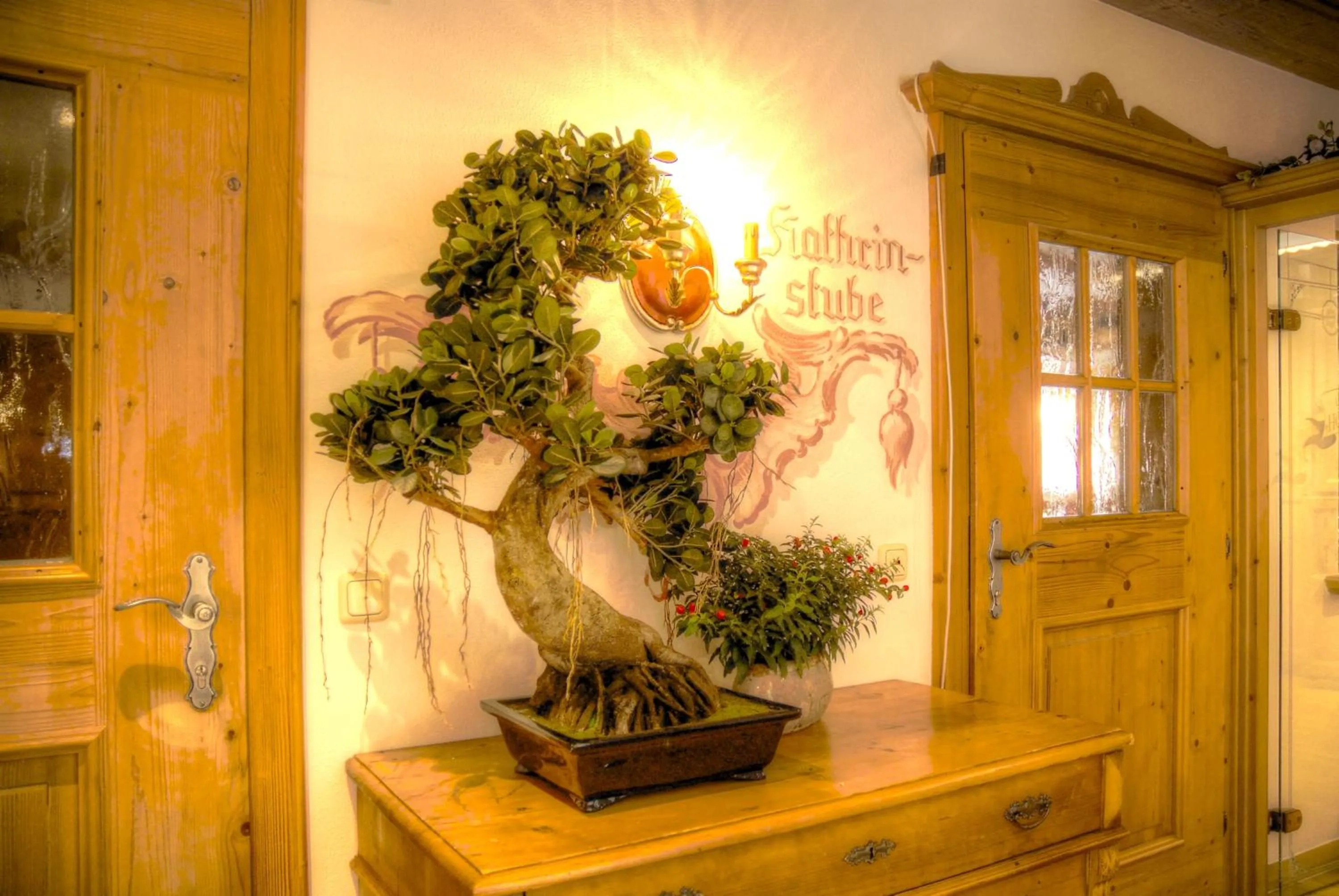 Decorative detail in Hotel Hölzer Bräu by Lehmann Hotels