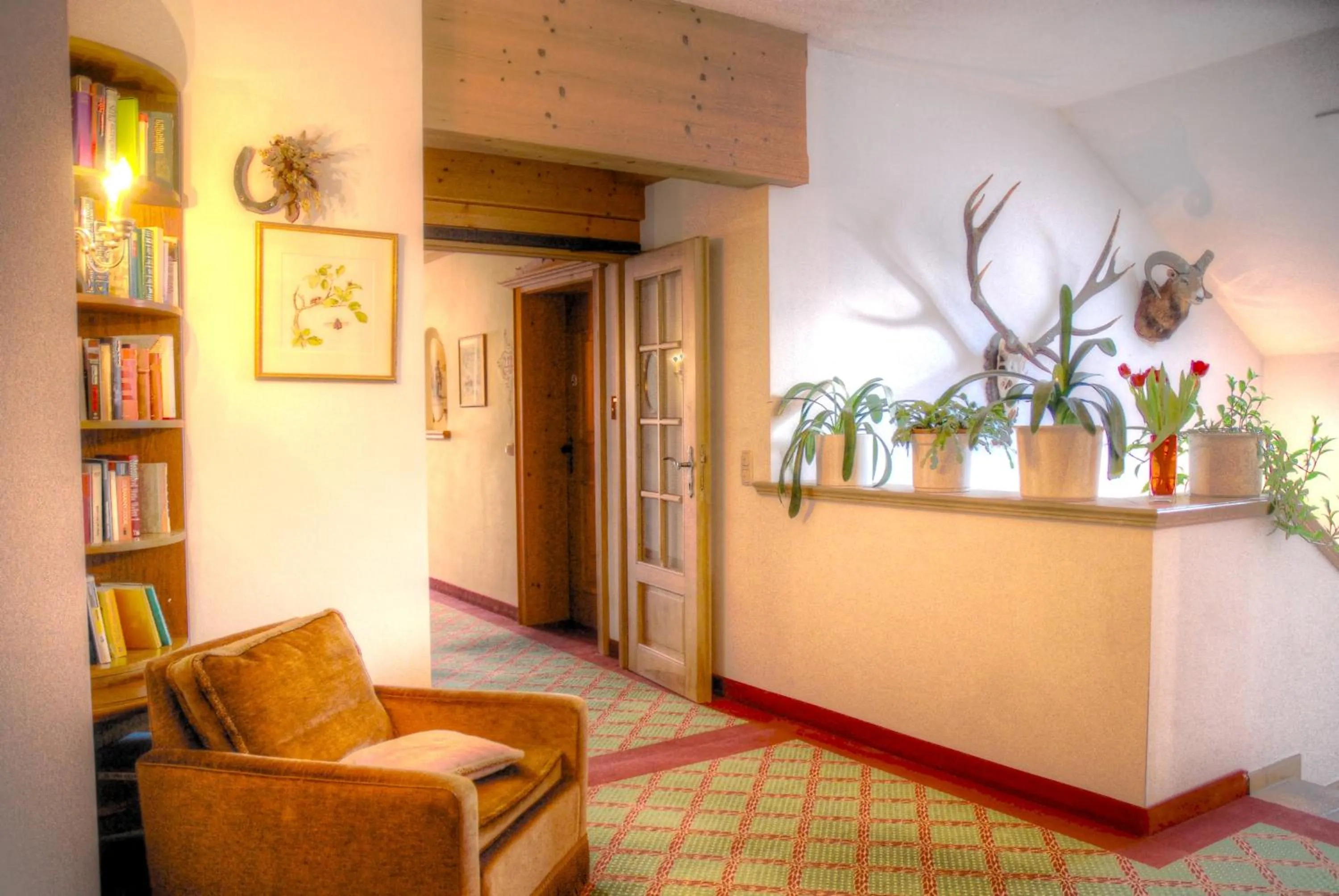 Lobby or reception in Hotel Hölzer Bräu by Lehmann Hotels