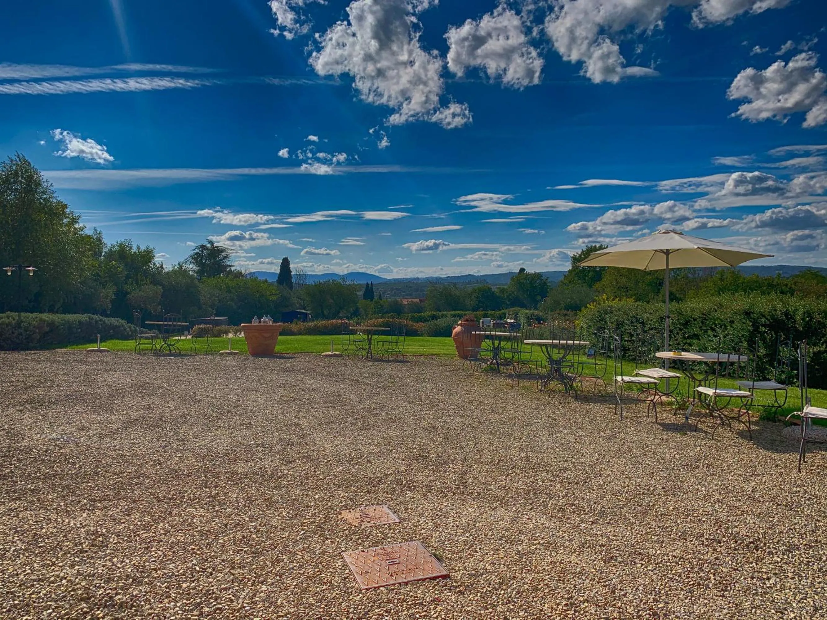 Natural landscape in Casale Cardini