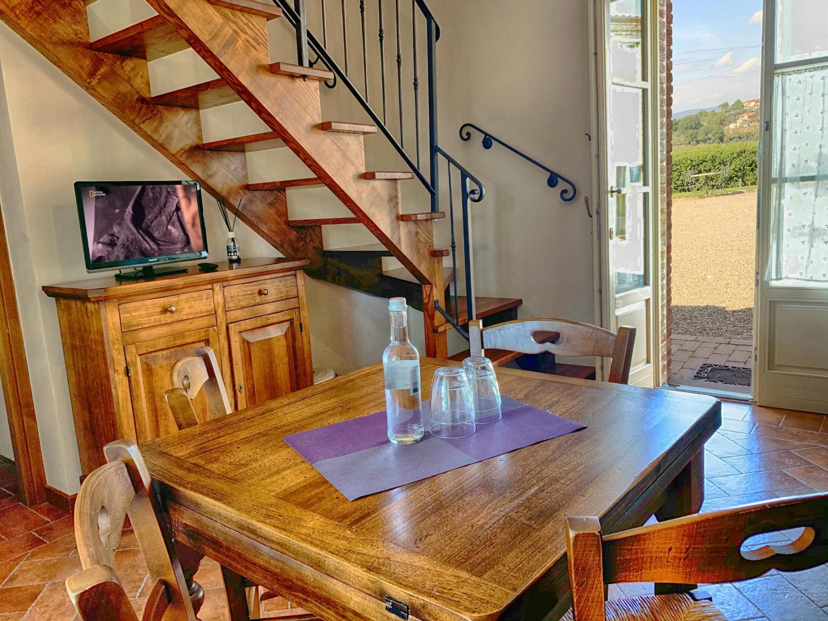 Living room in Casale Cardini