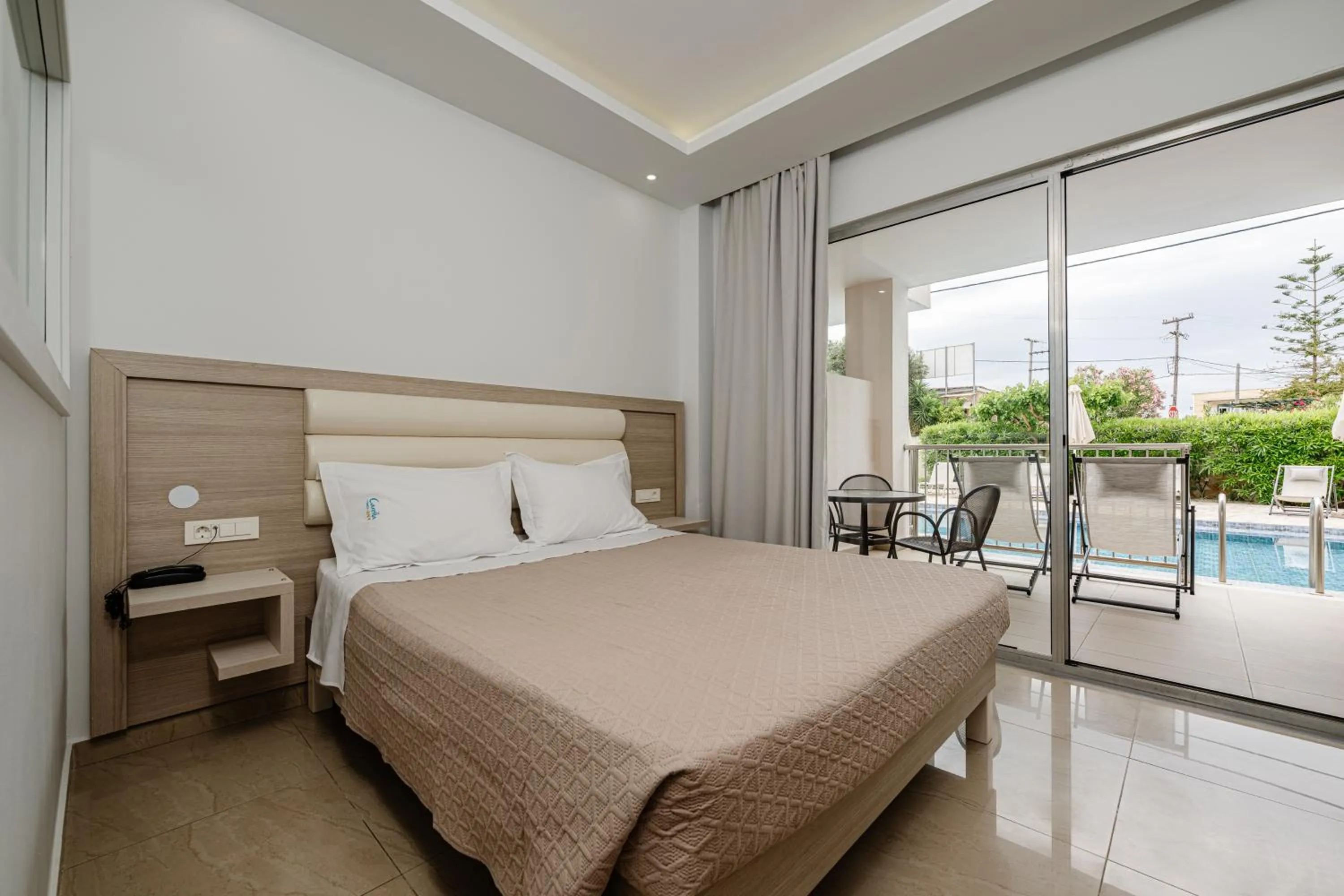 Bed in Caretta Beach Resort & WaterPark