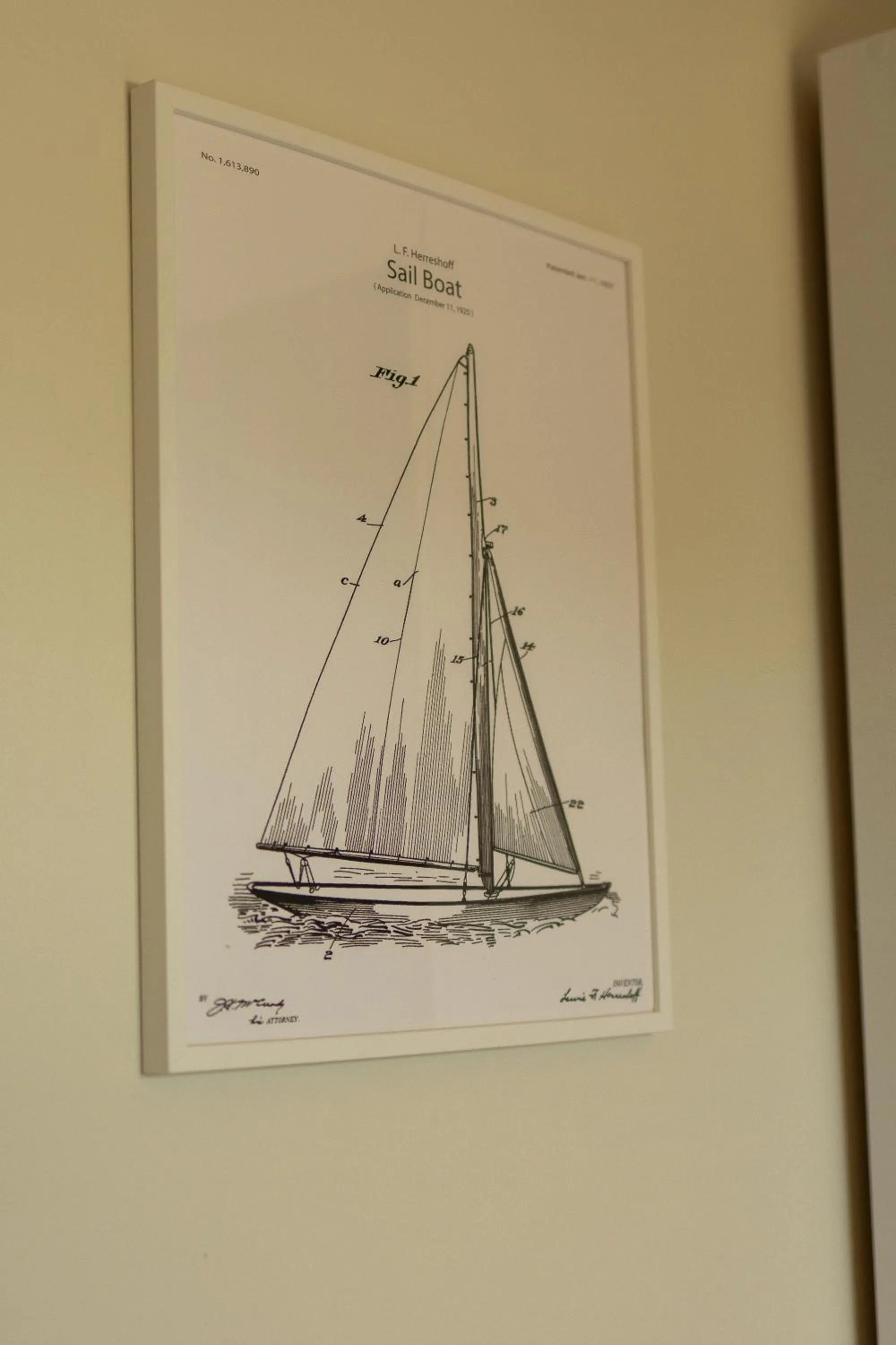 Decorative detail in SeaSide Sopot - butikowe noclegi przy plaży