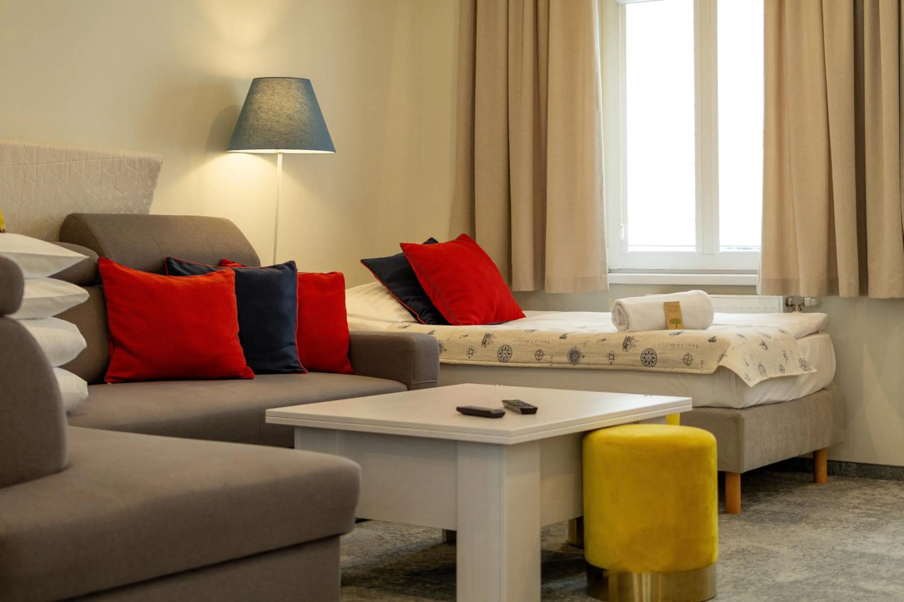 Living room in SeaSide Sopot - butikowe noclegi przy plaży