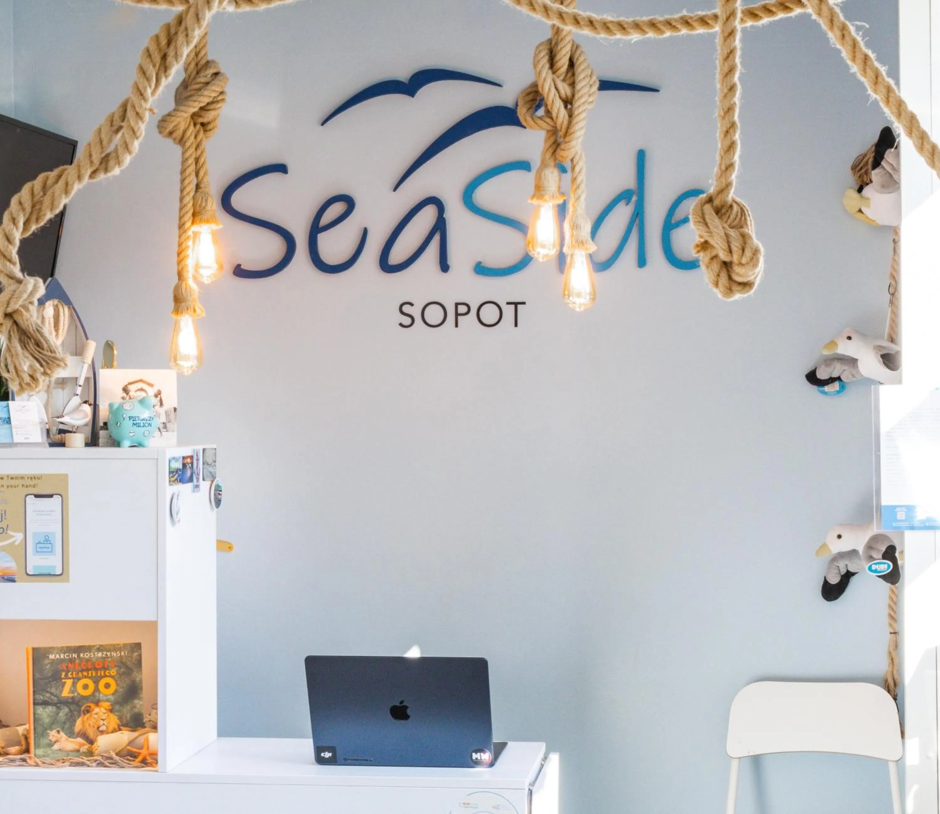 Property logo or sign in SeaSide Sopot - butikowe noclegi przy plaży
