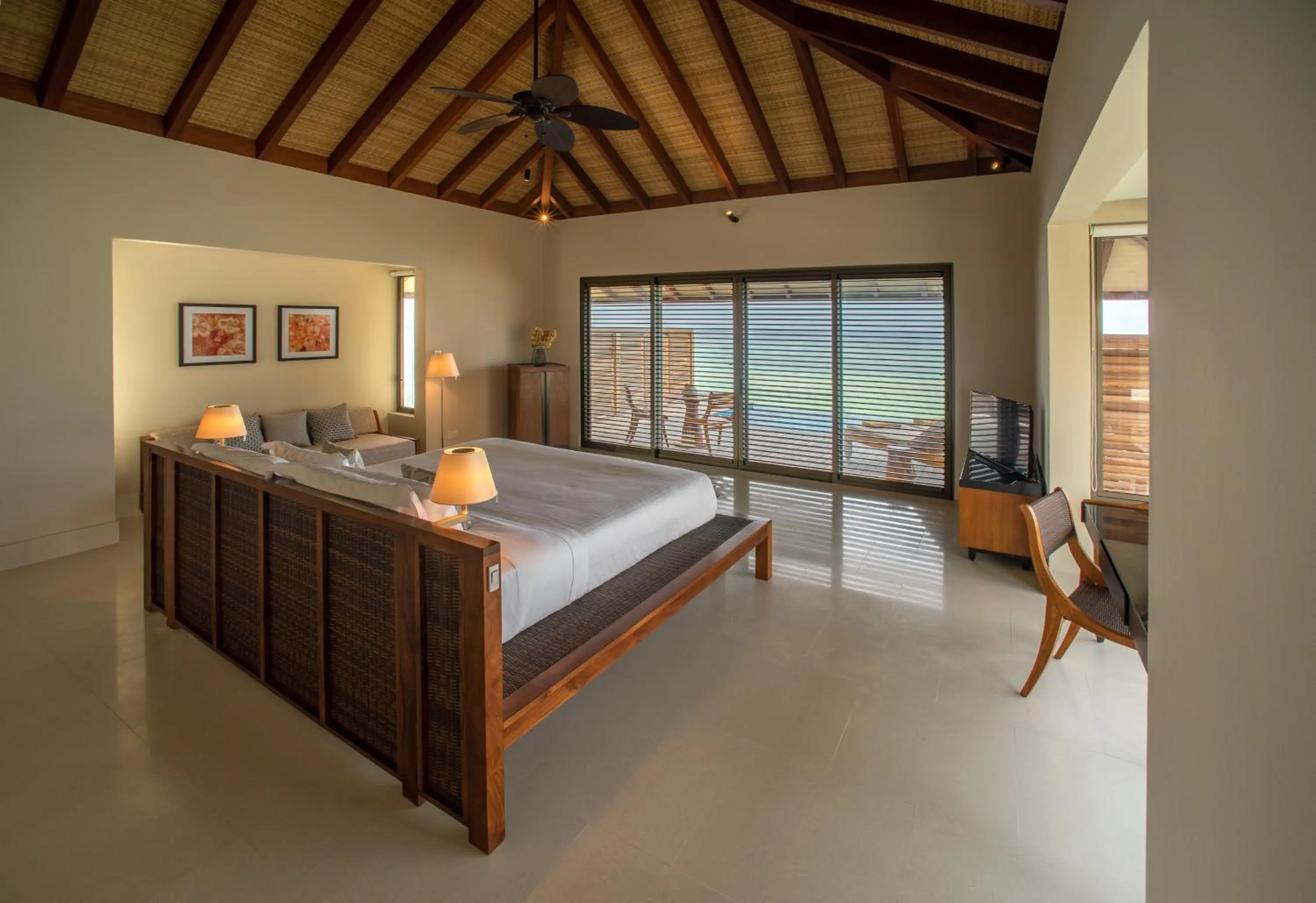 Photo of the whole room, Bed in The Residence Maldives at Dhigurah