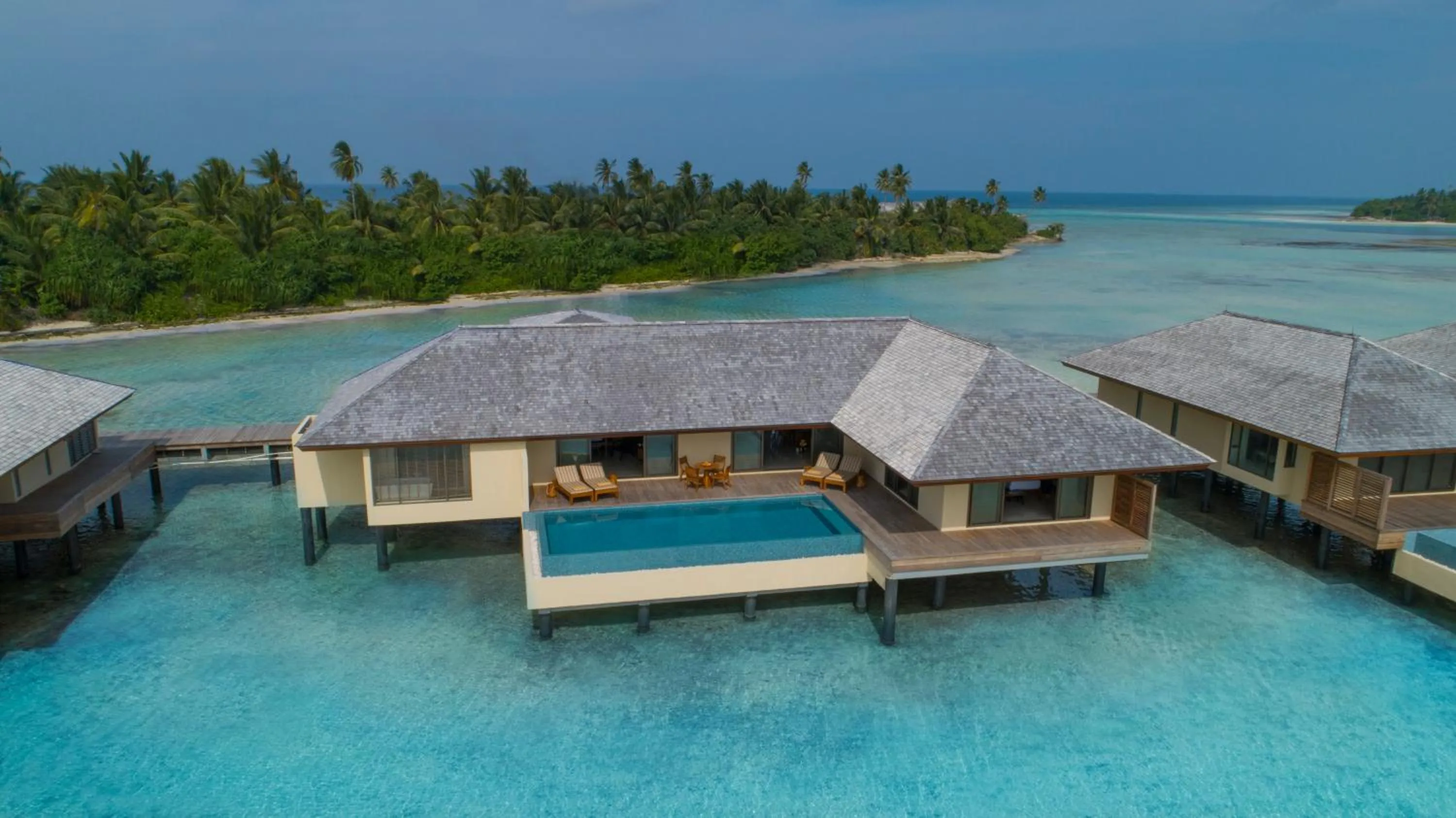 Property building in The Residence Maldives at Dhigurah