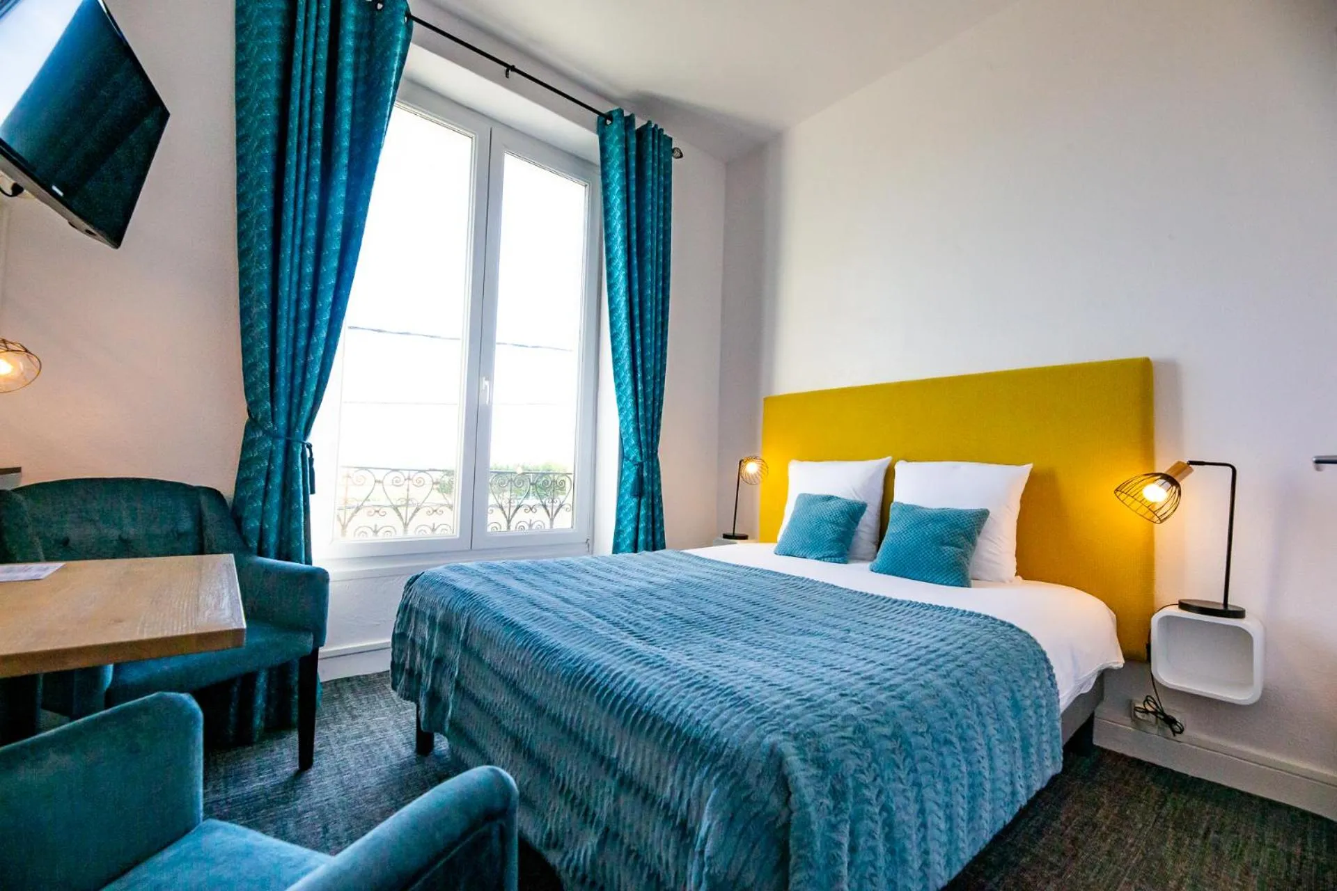 Photo of the whole room, Bed in La Villa Andry