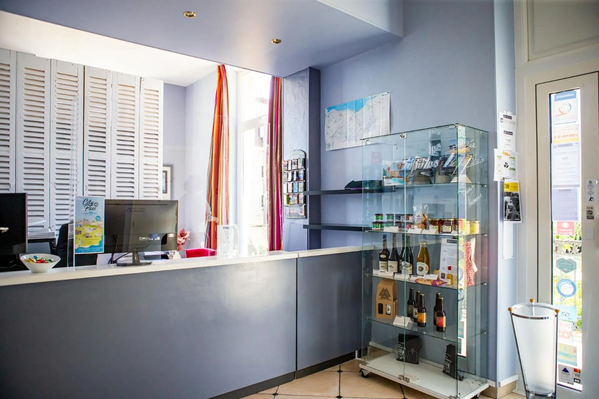 Lobby or reception in La Villa Andry