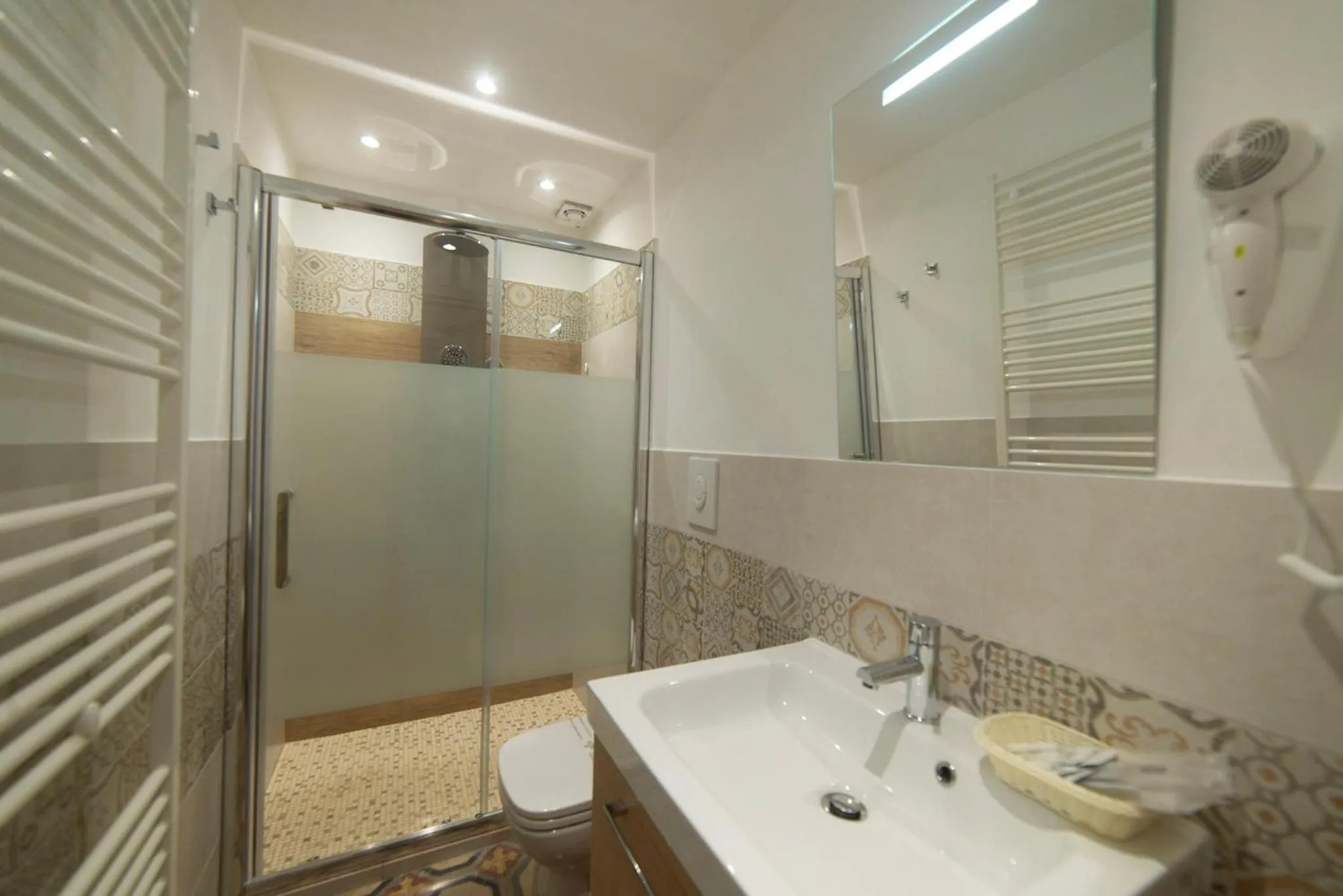 Shower in Villa Dea