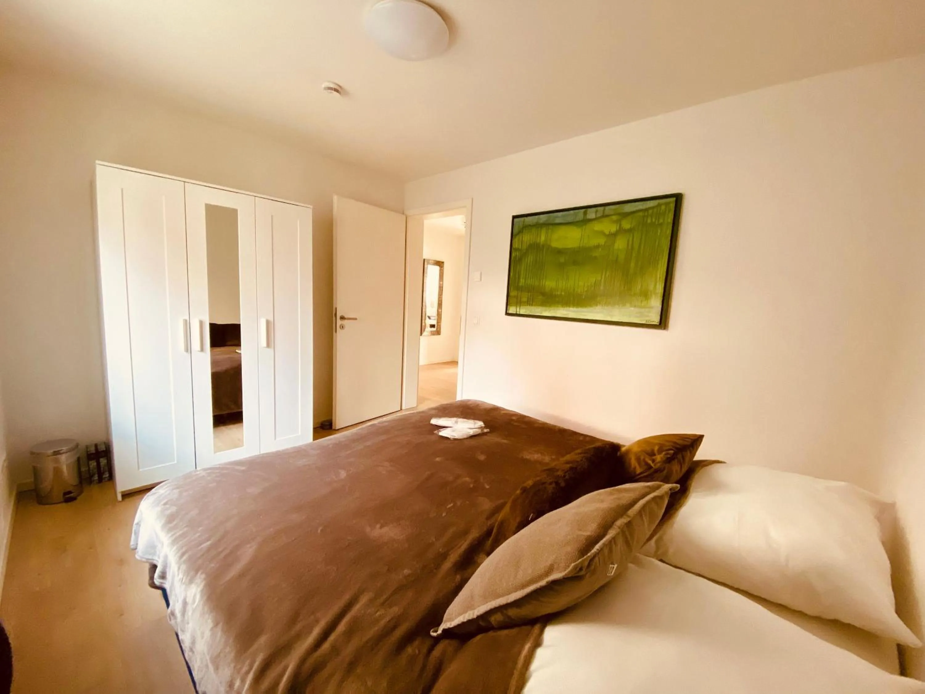 Bed in Hotel Burg Abenberg