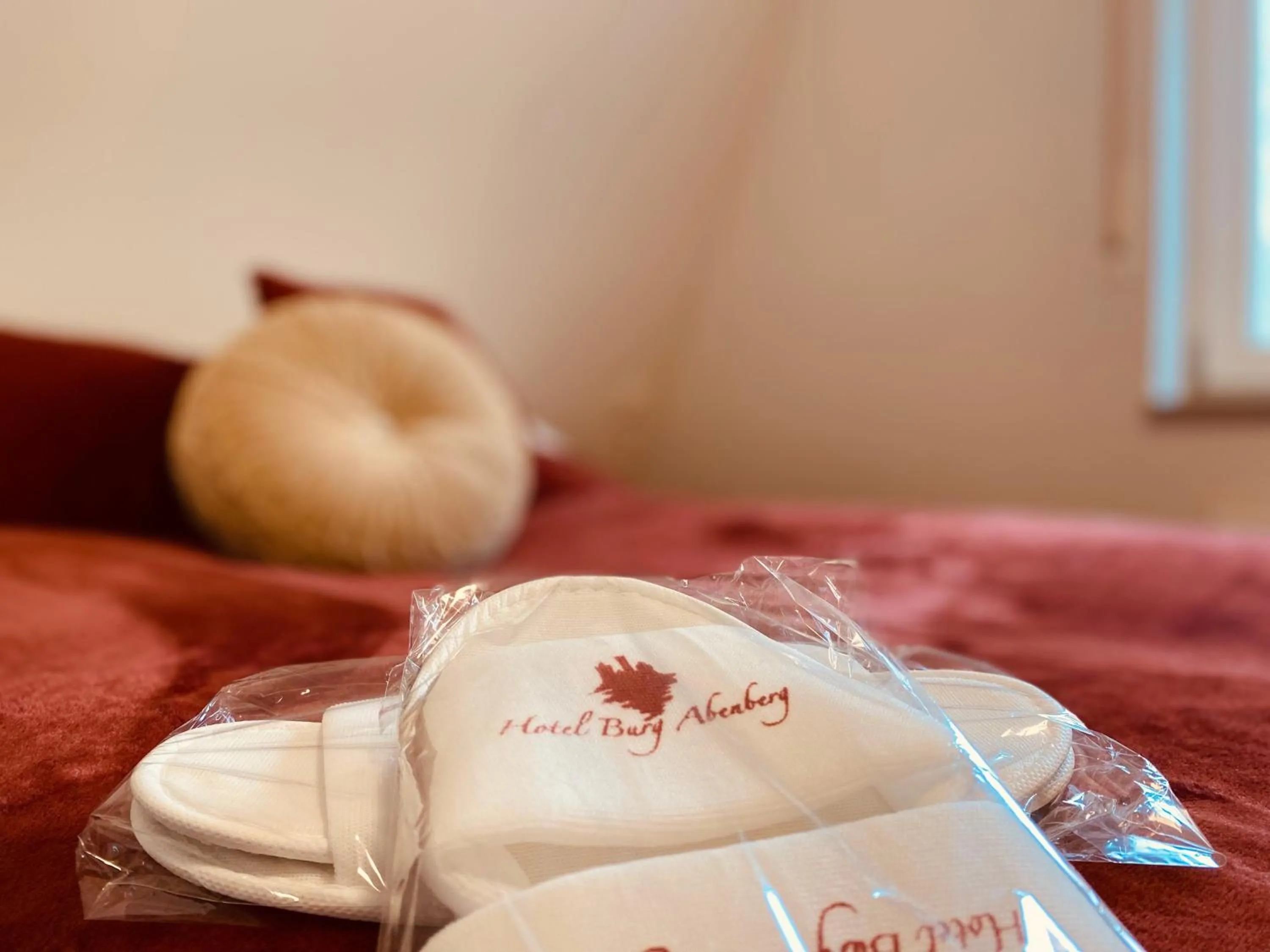 Bed in Hotel Burg Abenberg