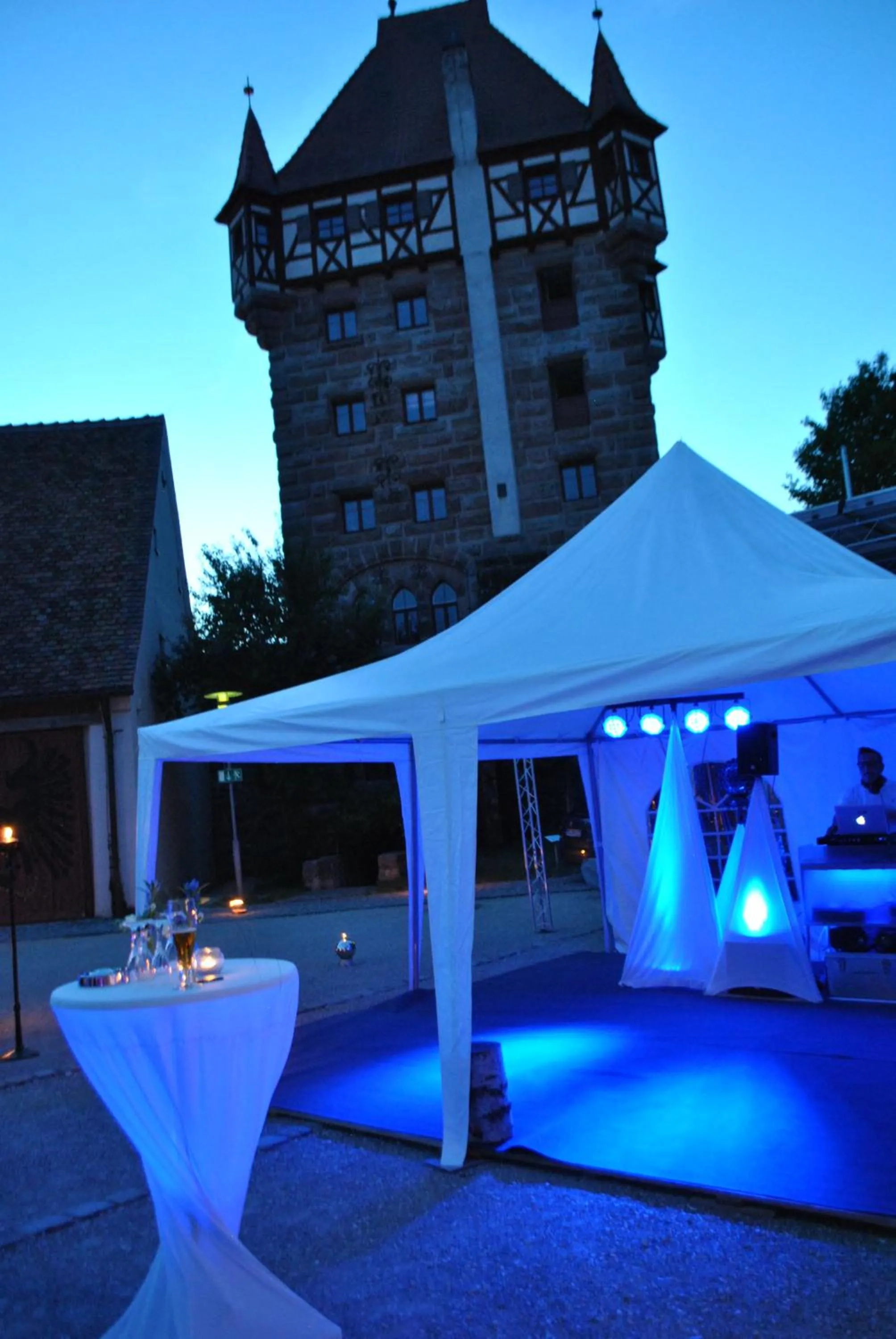 Property building in Hotel Burg Abenberg