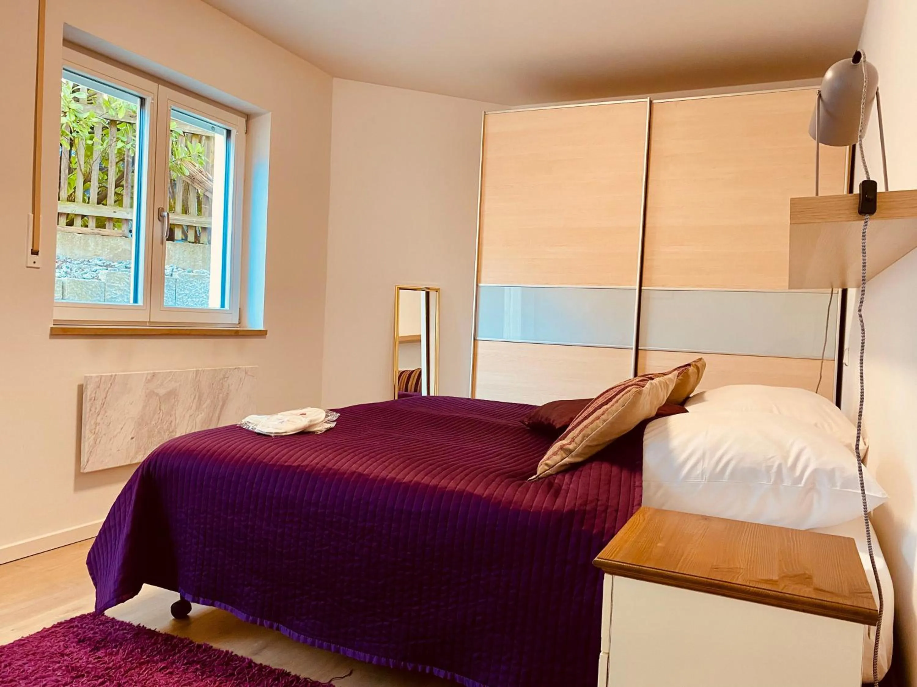 Bed in Hotel Burg Abenberg