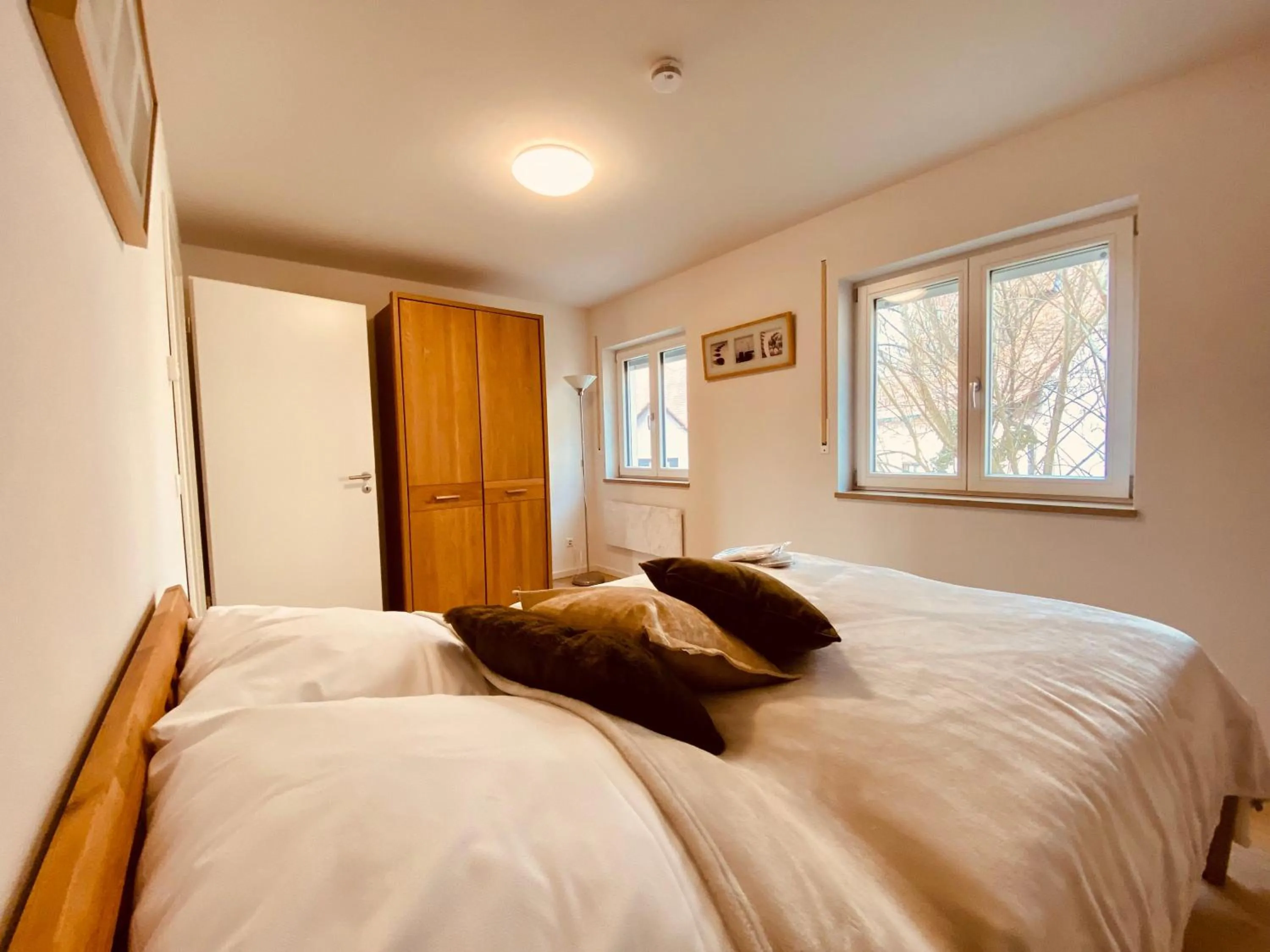 Bed in Hotel Burg Abenberg