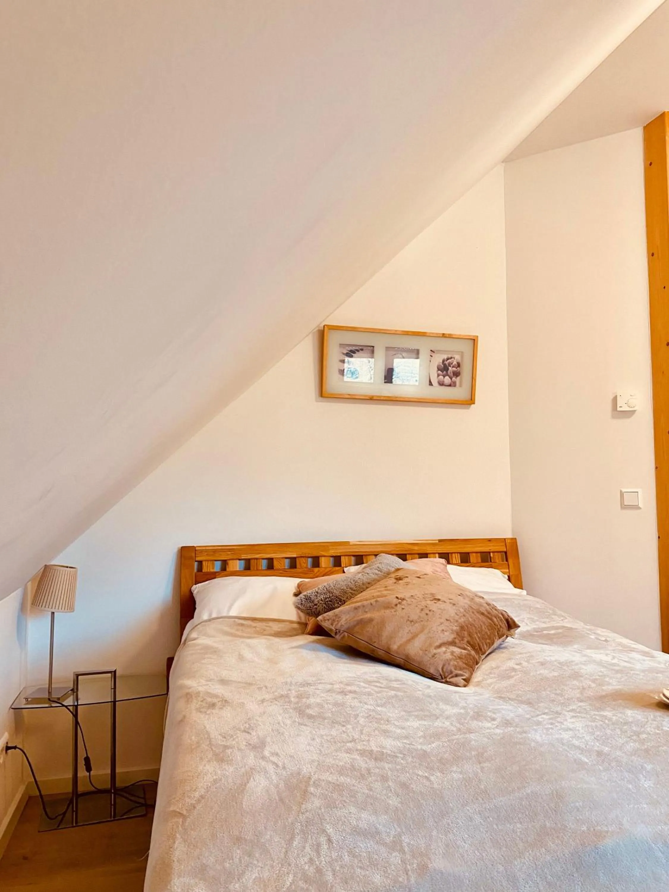 Bed in Hotel Burg Abenberg