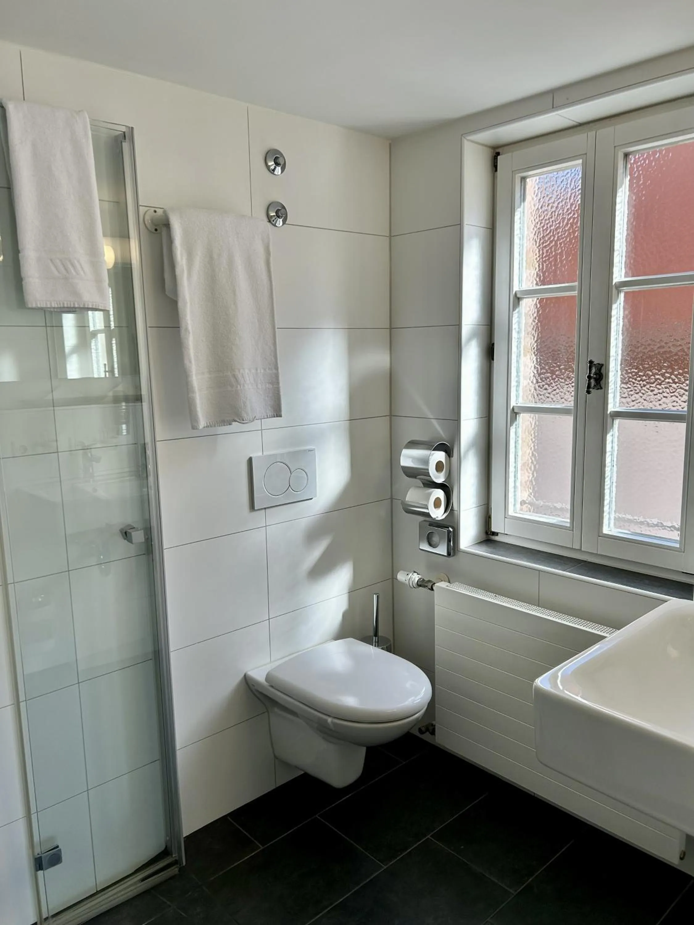 Shower in Hotel Burg Abenberg