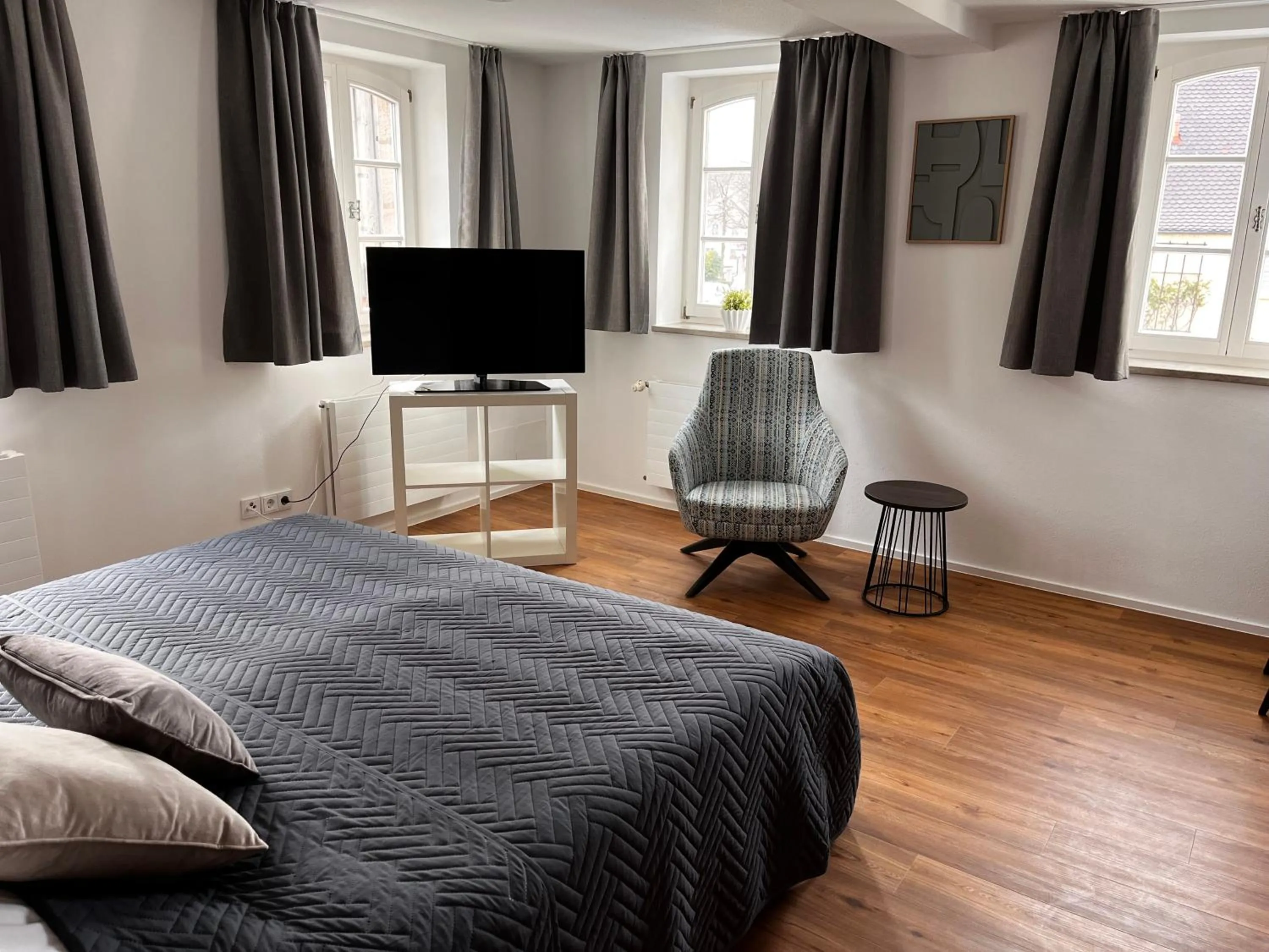 Bed in Hotel Burg Abenberg