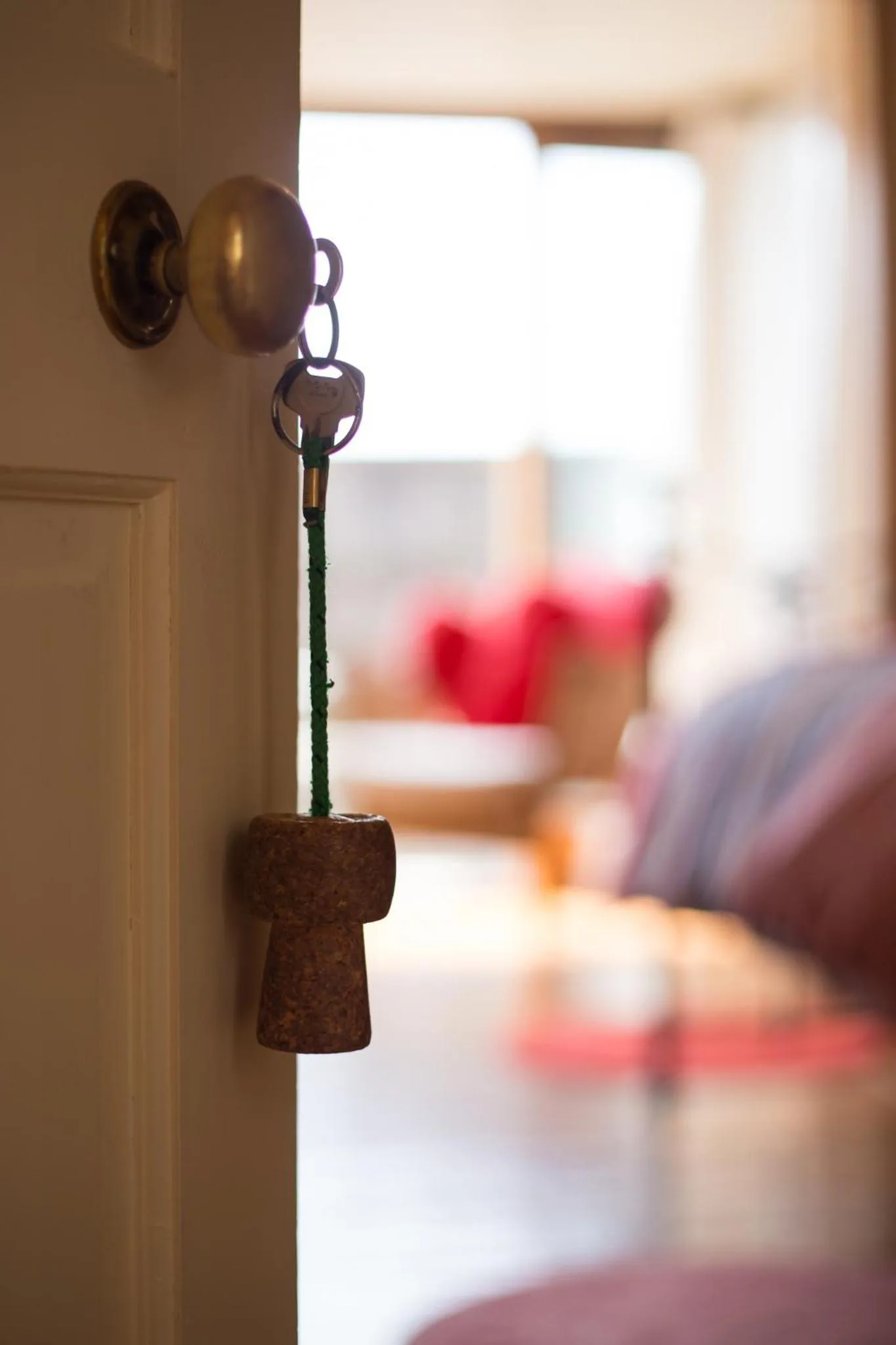 Bed in Heatherbell Cottage Guest Accommodation