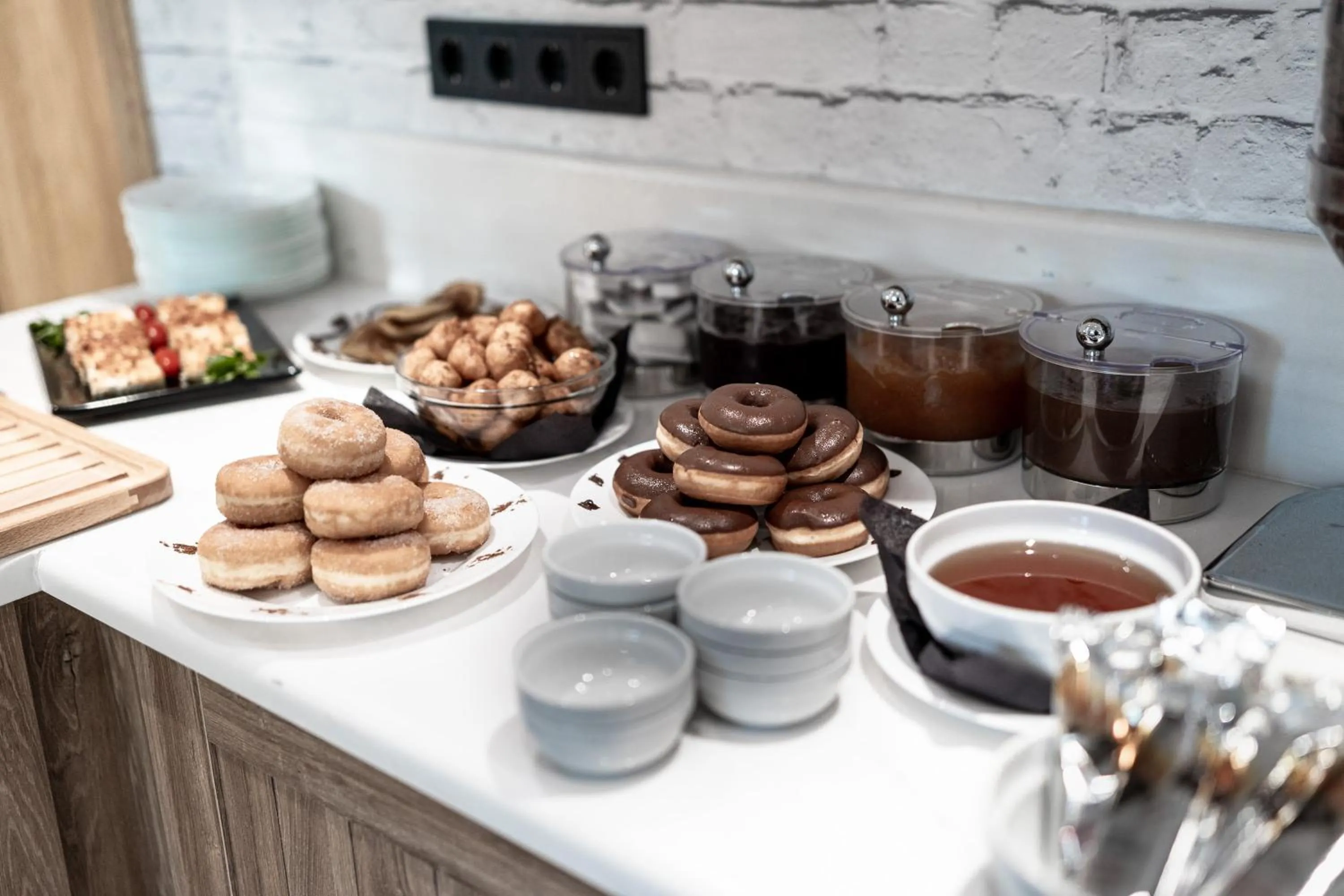 Buffet breakfast in 31 Doors Hotel