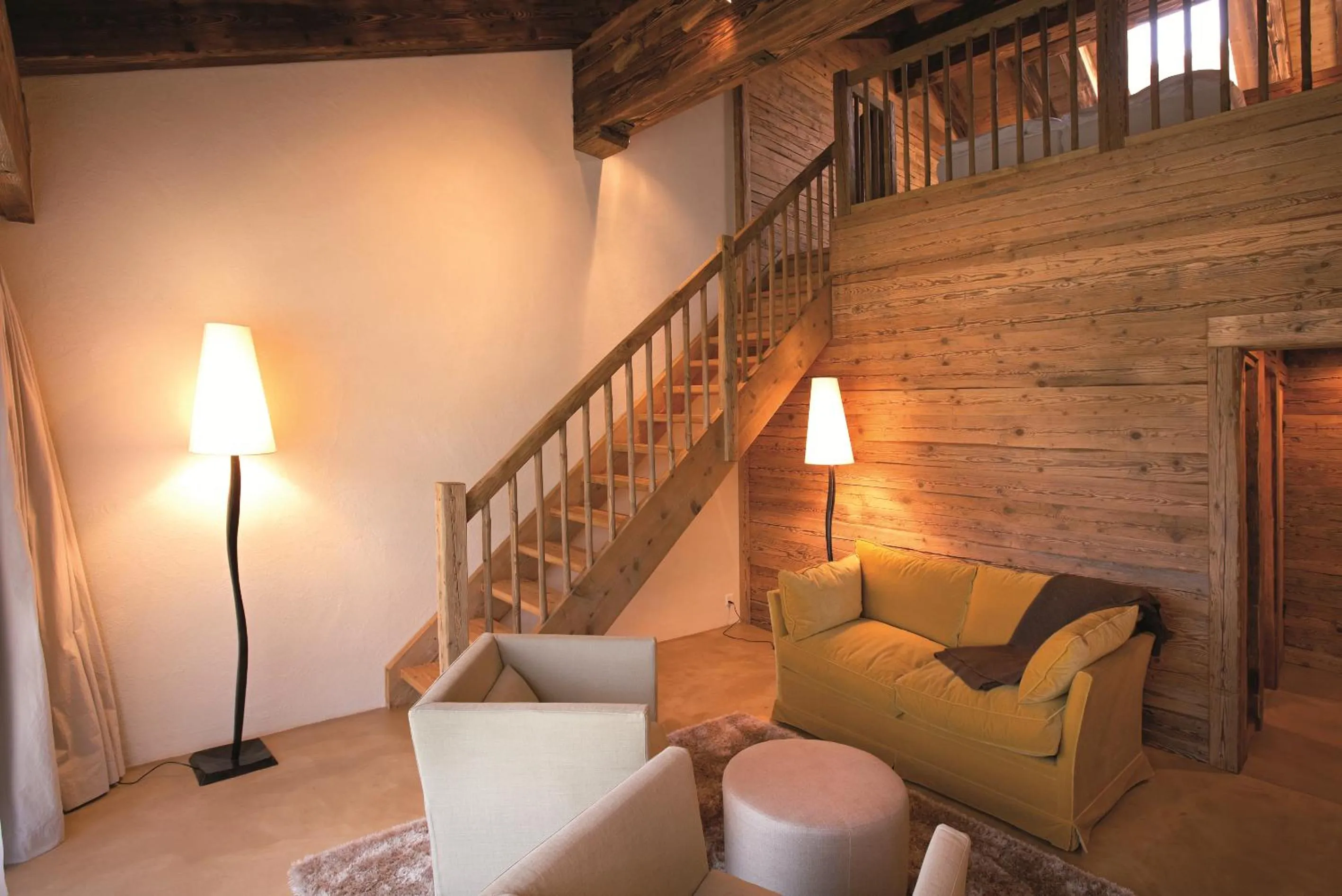 Living room in Maiensässhotel Guarda Val