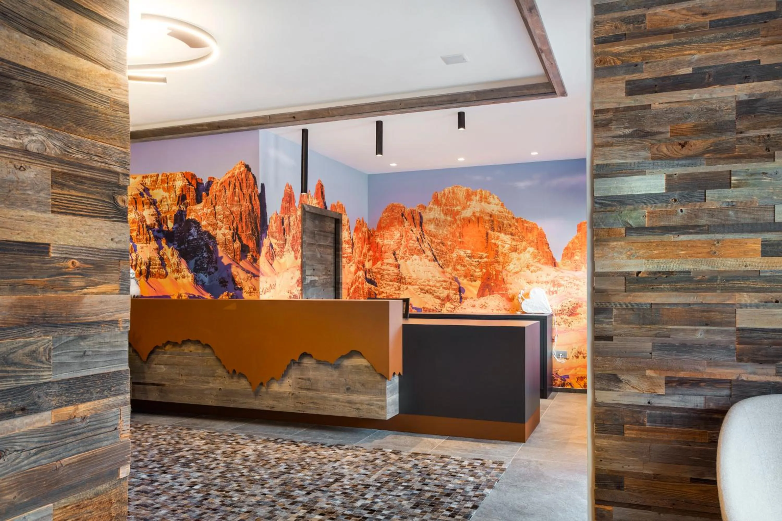 Lobby or reception in Residence Mille Montagne