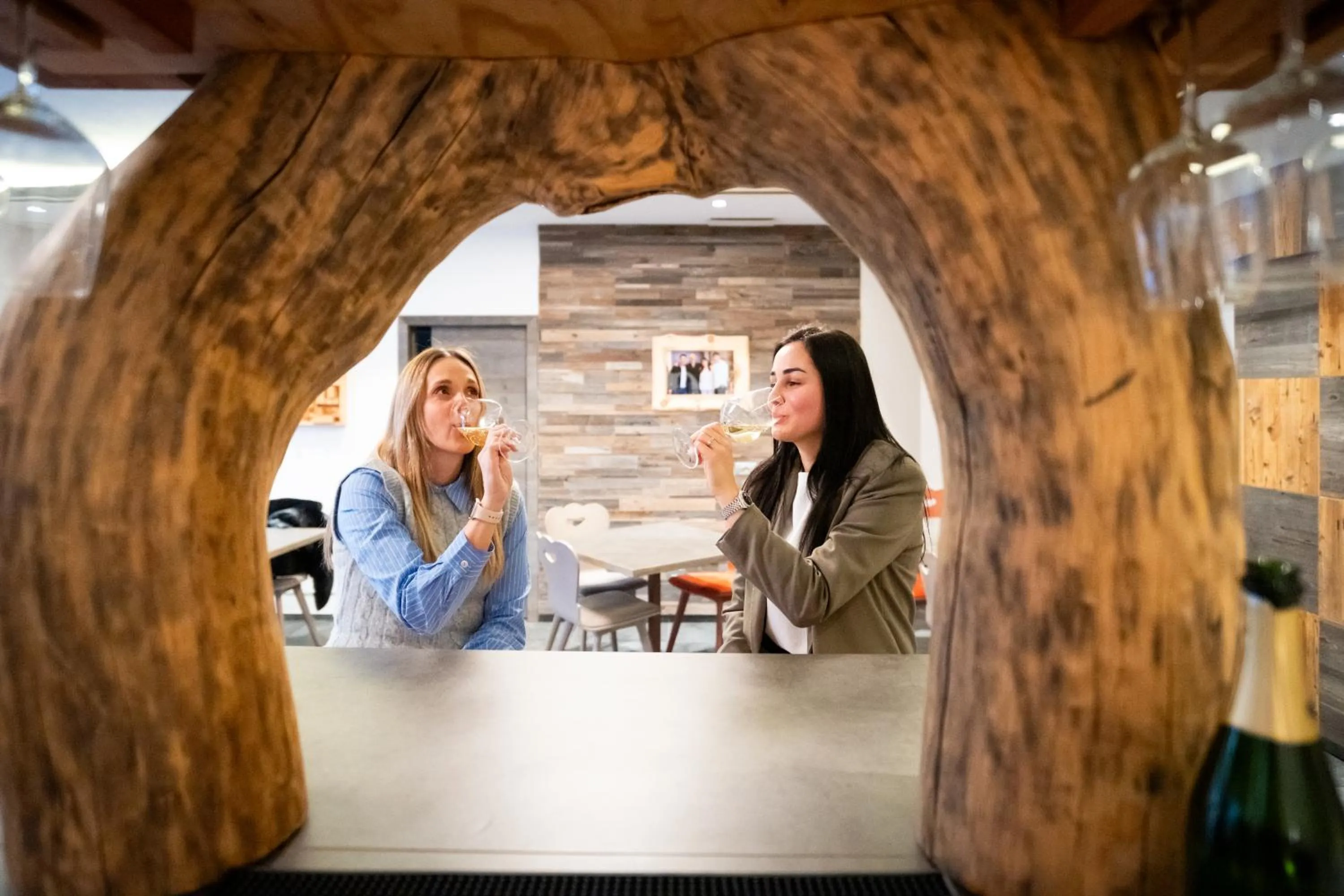 Lounge or bar in Residence Mille Montagne