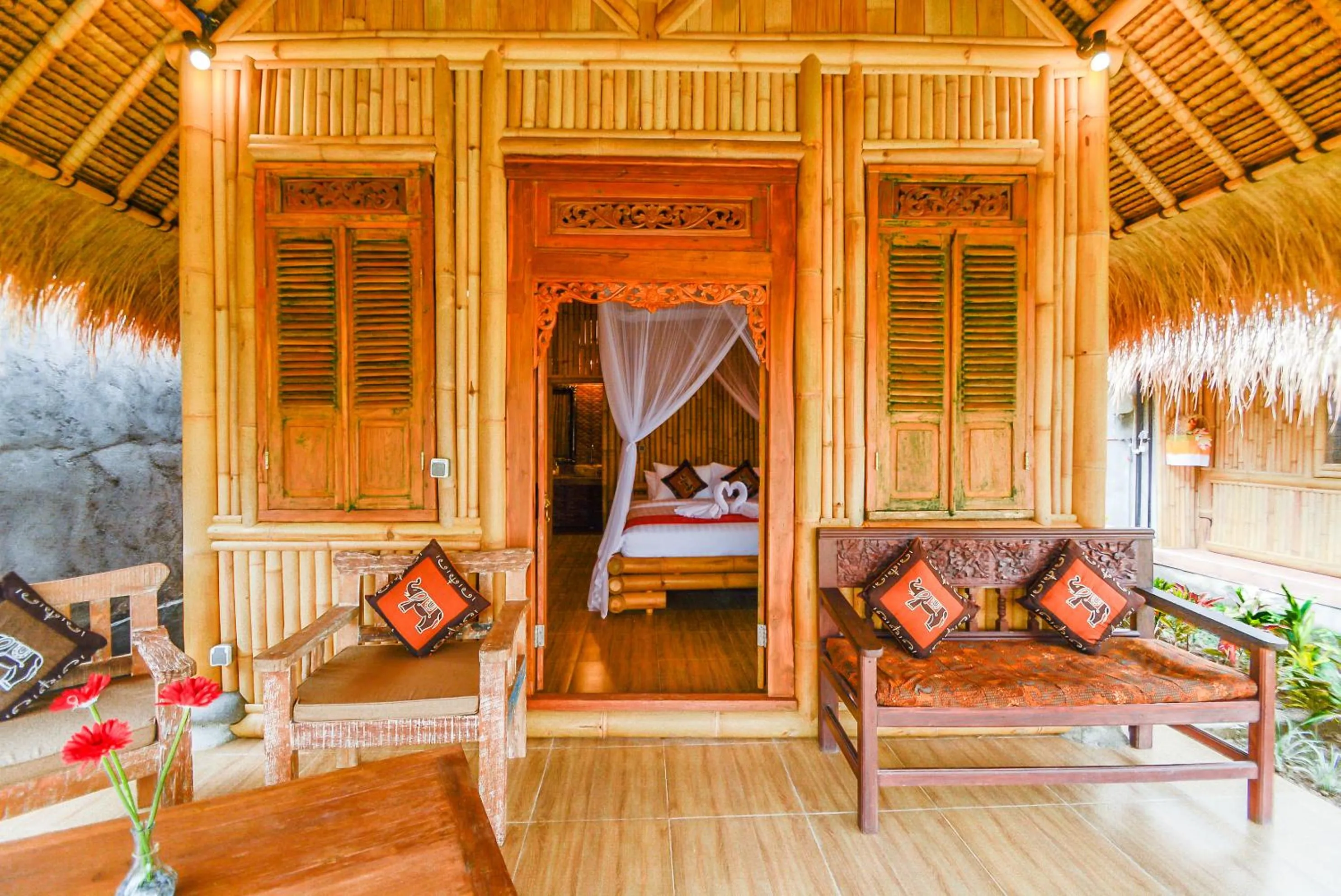 Balcony/Terrace in Le Sabot Ubud