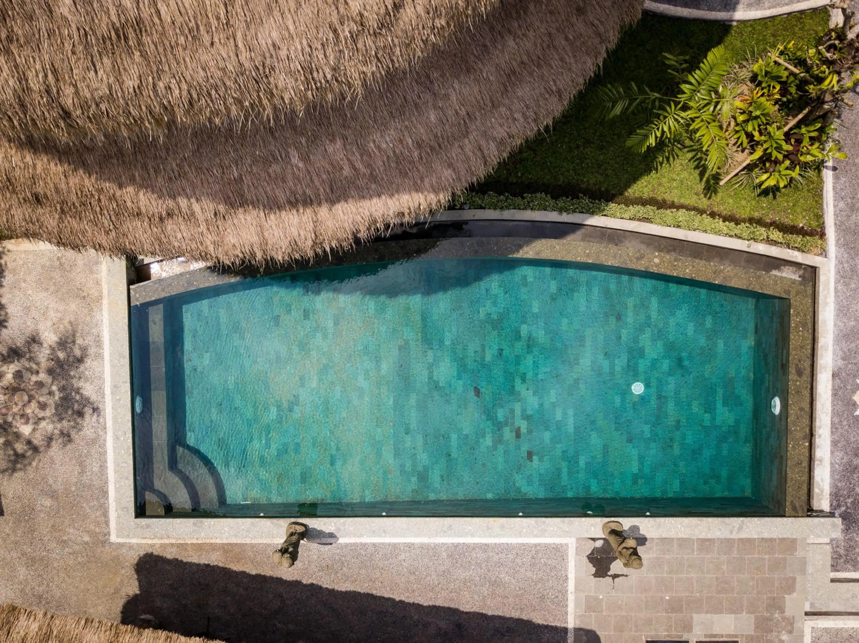 Pool view in Le Sabot Ubud