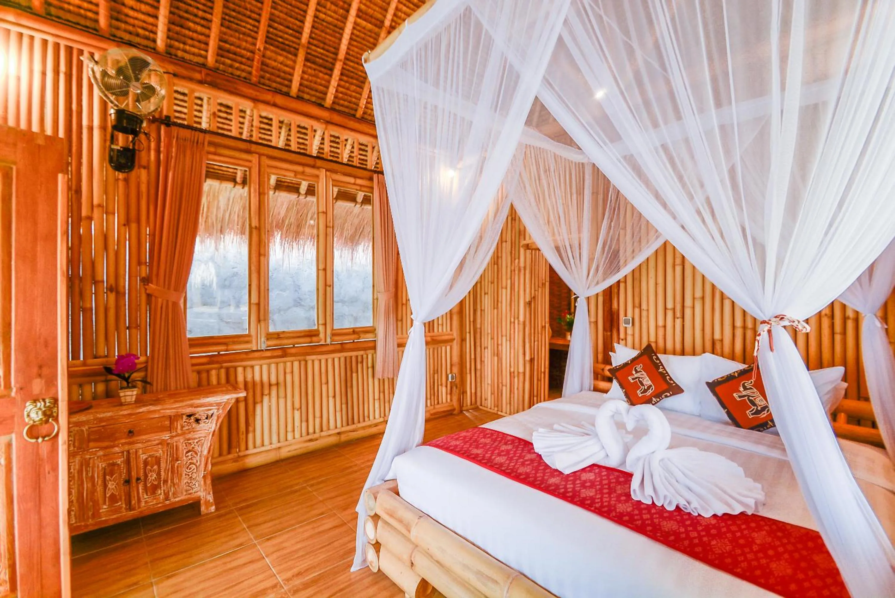 Bedroom, Bed in Le Sabot Ubud