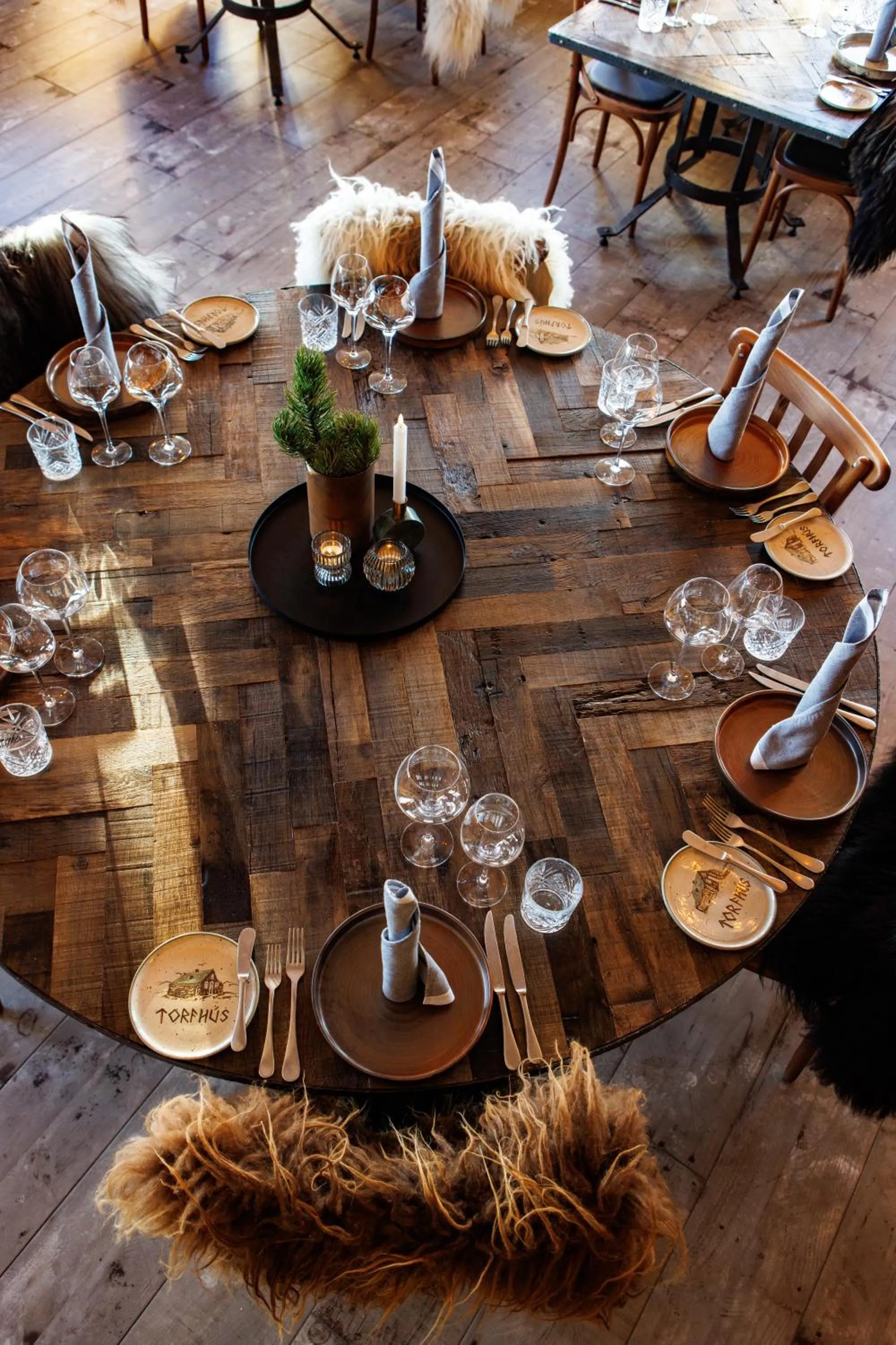 Food and drinks in Torfhús Retreat