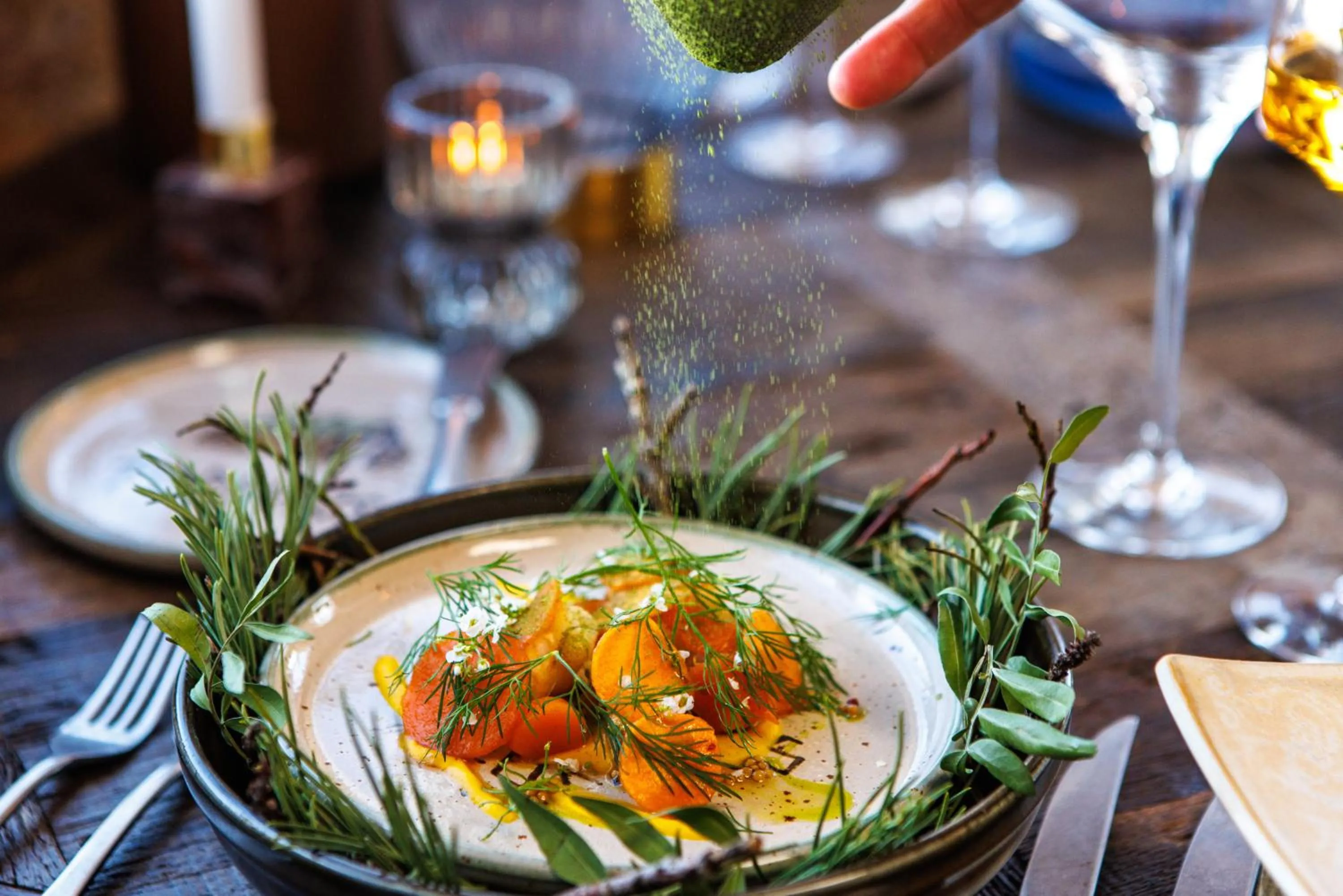 Food and drinks in Torfhús Retreat