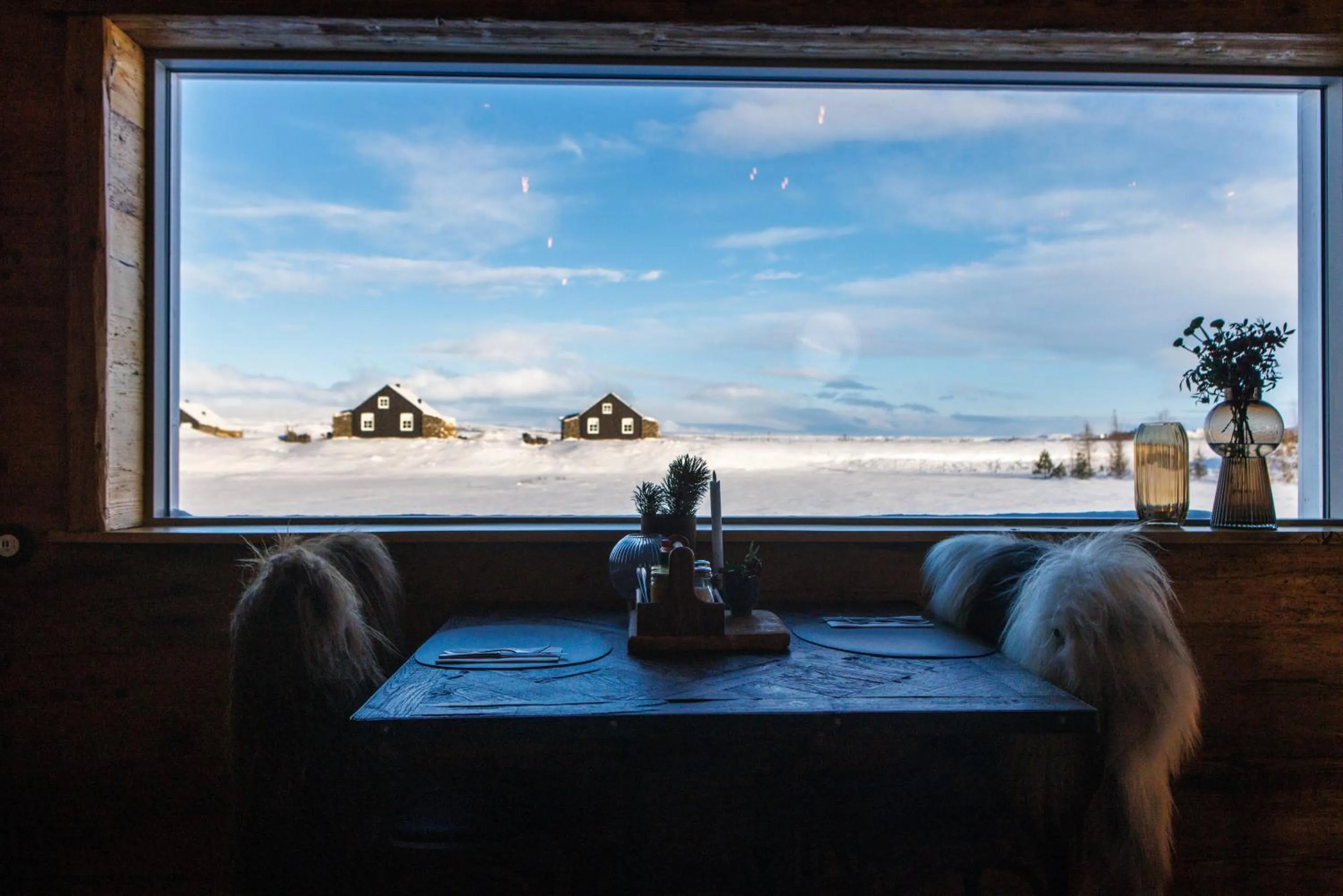Natural landscape in Torfhús Retreat