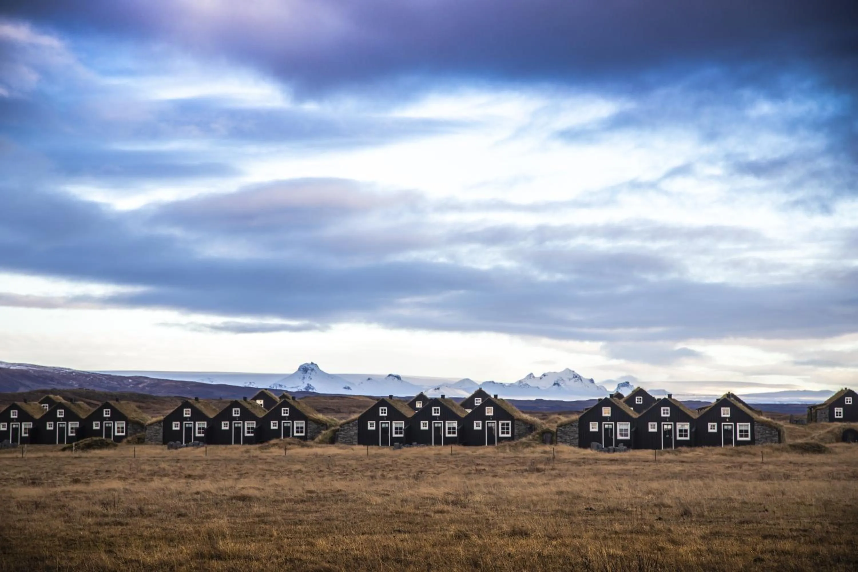 Natural landscape in Torfhús Retreat