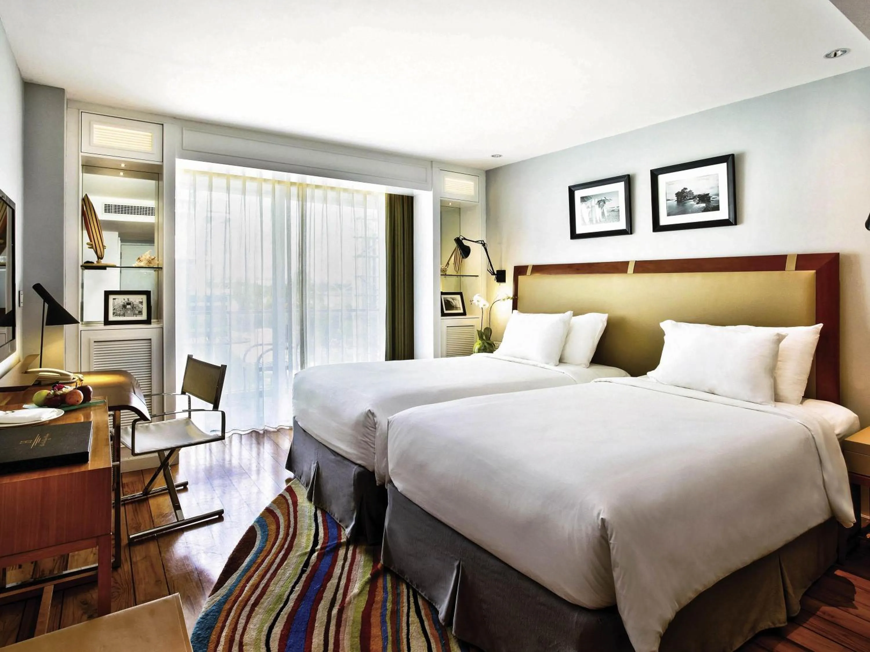 Bedroom, Bed in The Kuta Beach Heritage Hotel - Managed by Accor