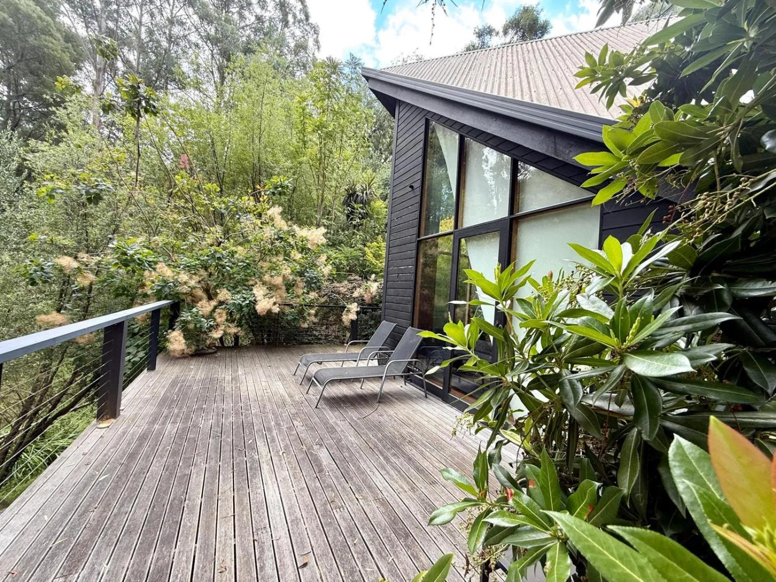 Garden in Forget Me Not Cottages