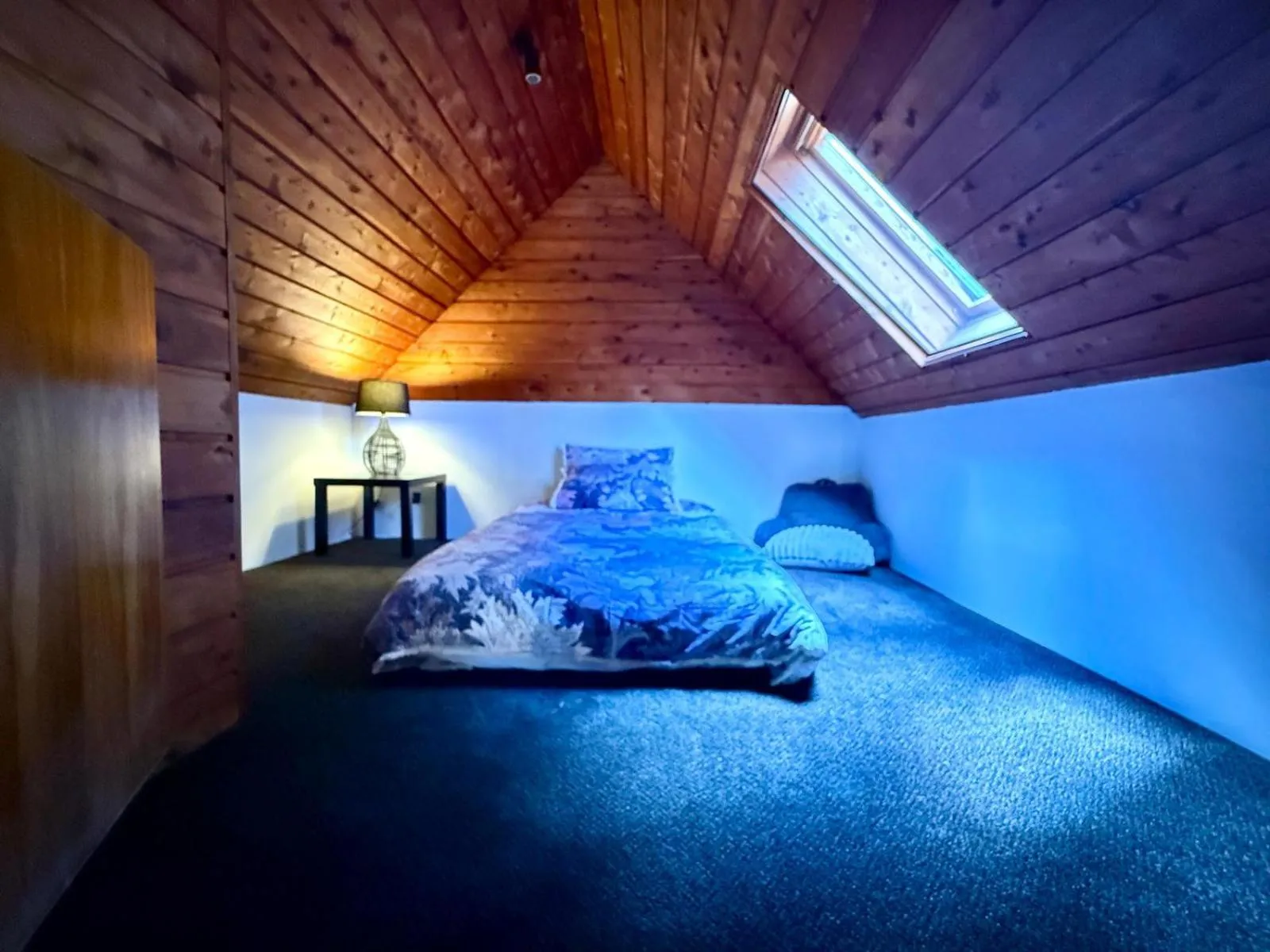 Bed in Forget Me Not Cottages