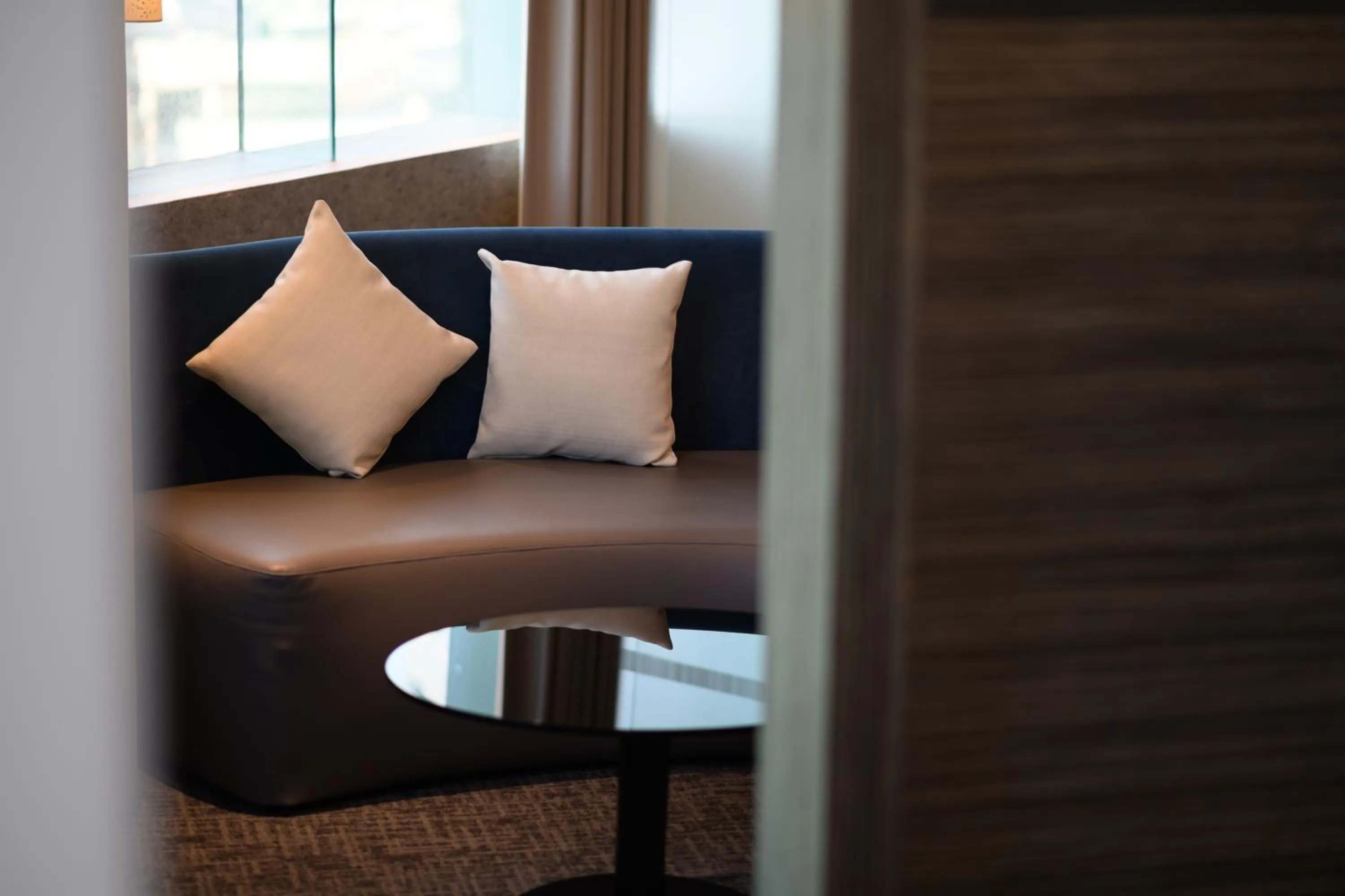 Living room in Hotel Geight Taipei