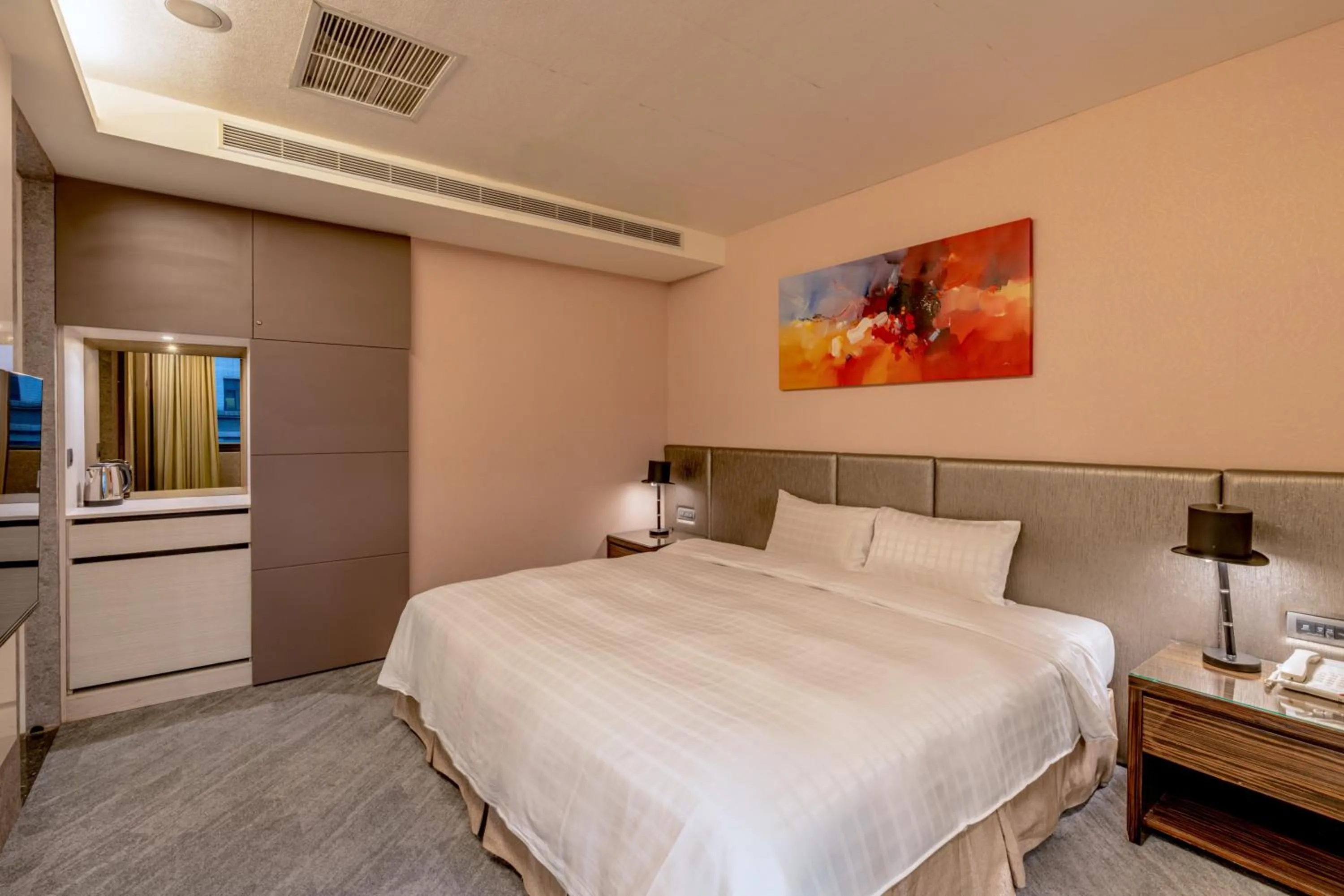 TV and multimedia, Bed in Hotel Geight Taipei