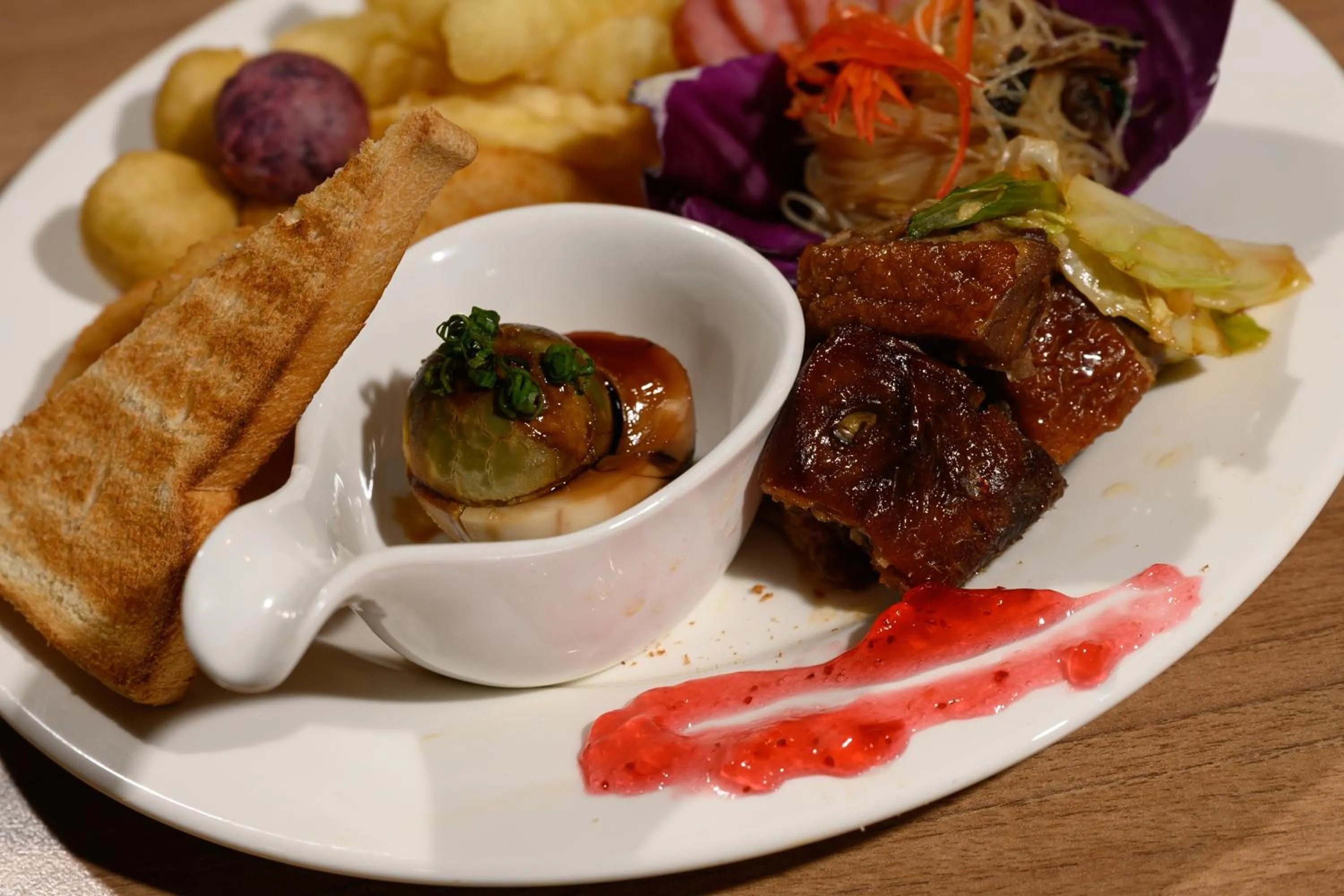 Breakfast in Hotel Geight Taipei