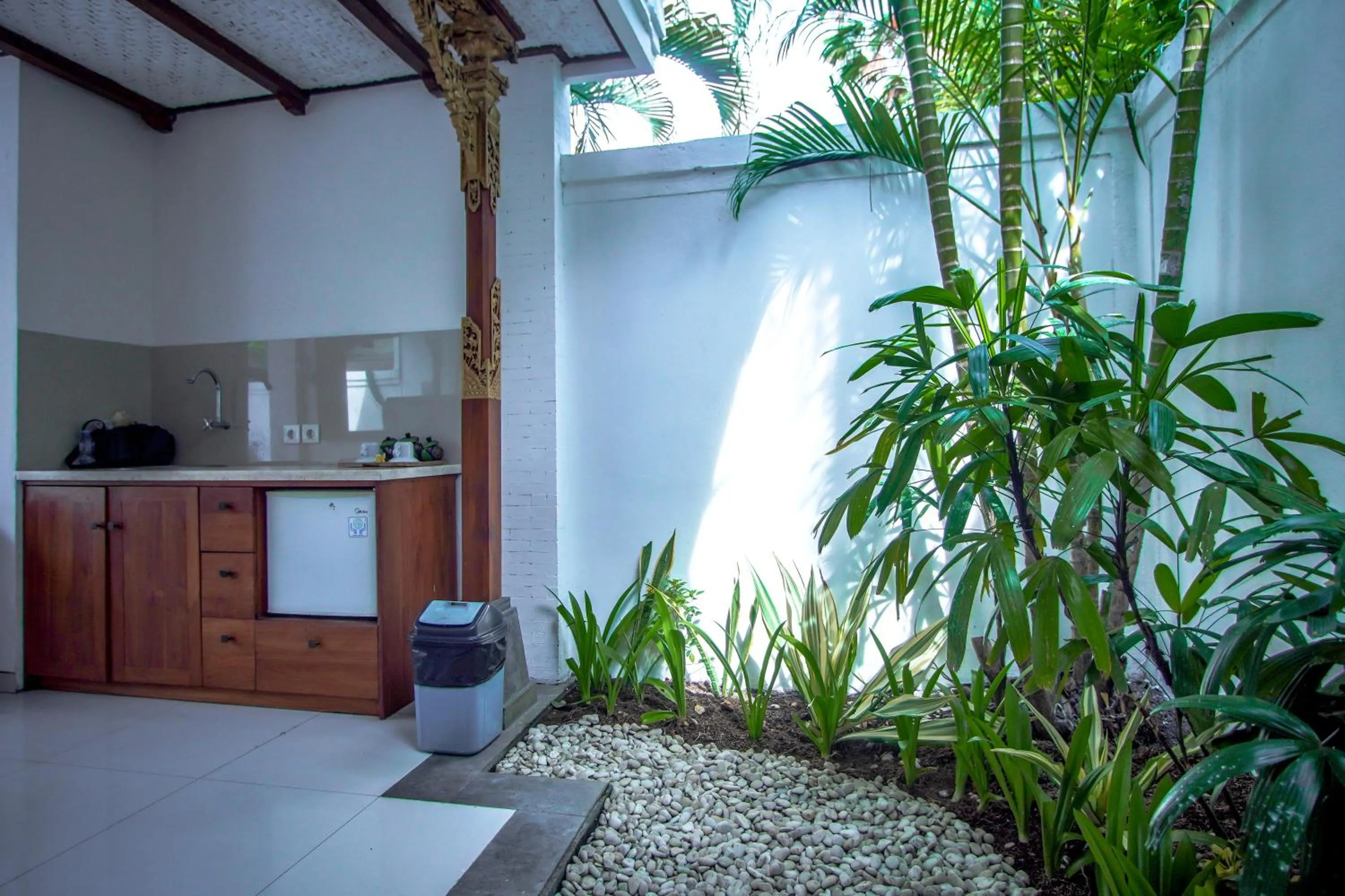 Balcony/Terrace in The Calmtree Bungalows